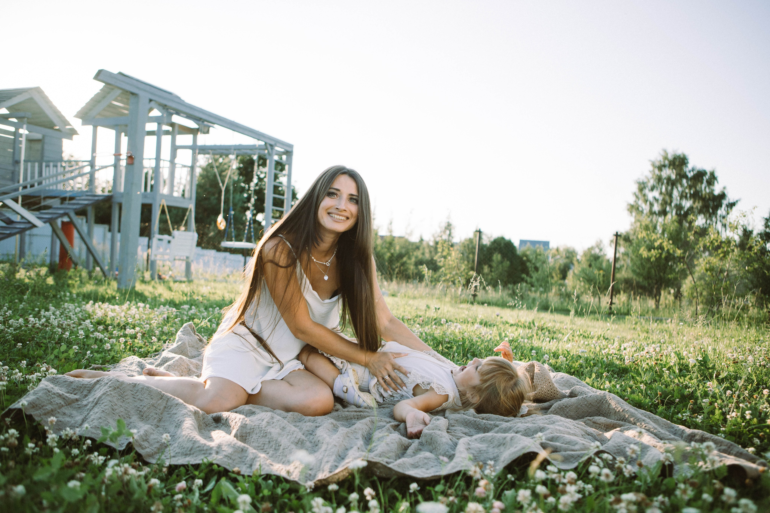 Летняя фотосессия. Семейный фотограф в Обнинске Вера Весенняя