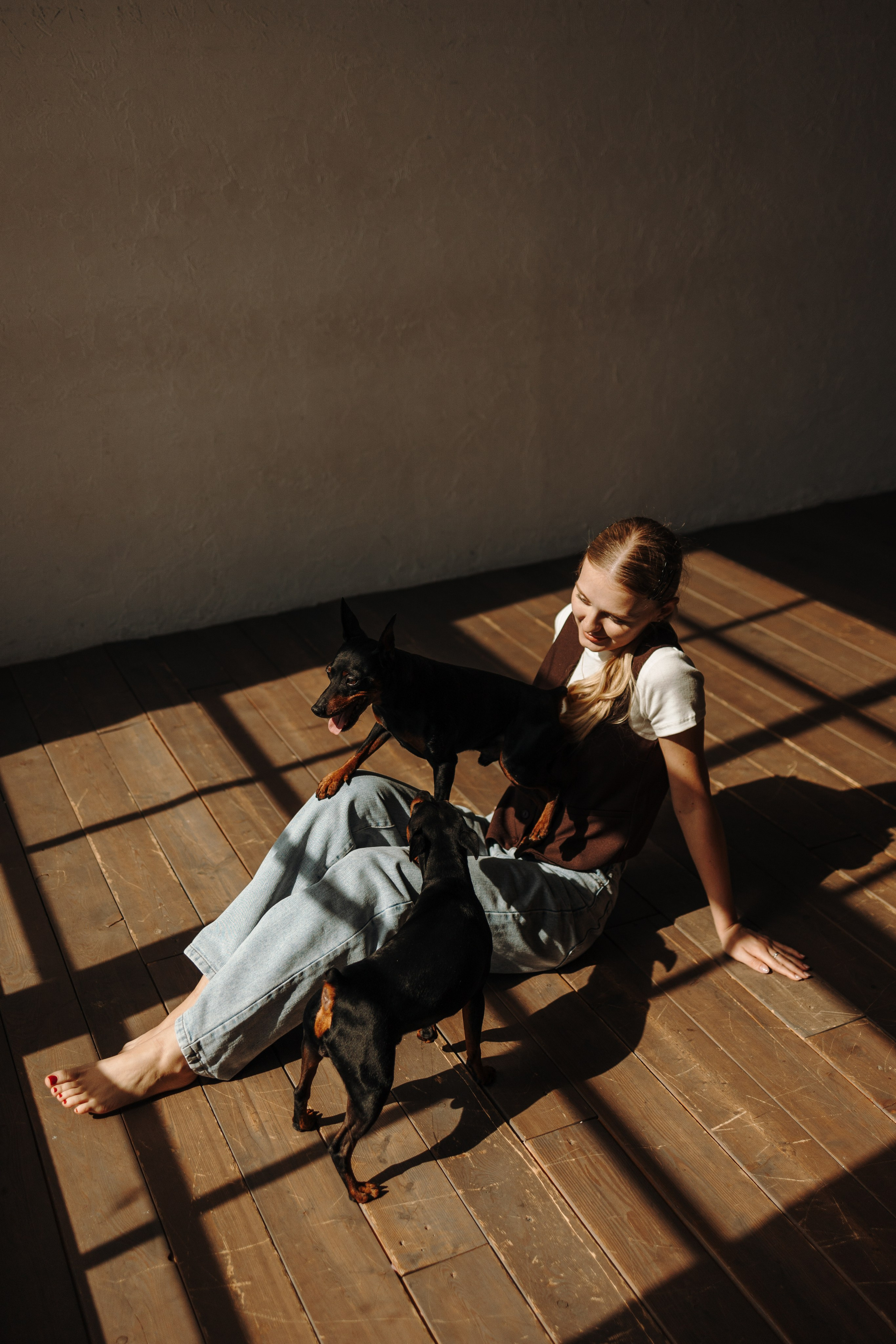 Катя и ее мальчики. Фотограф — Анималист | Санкт-Петербург