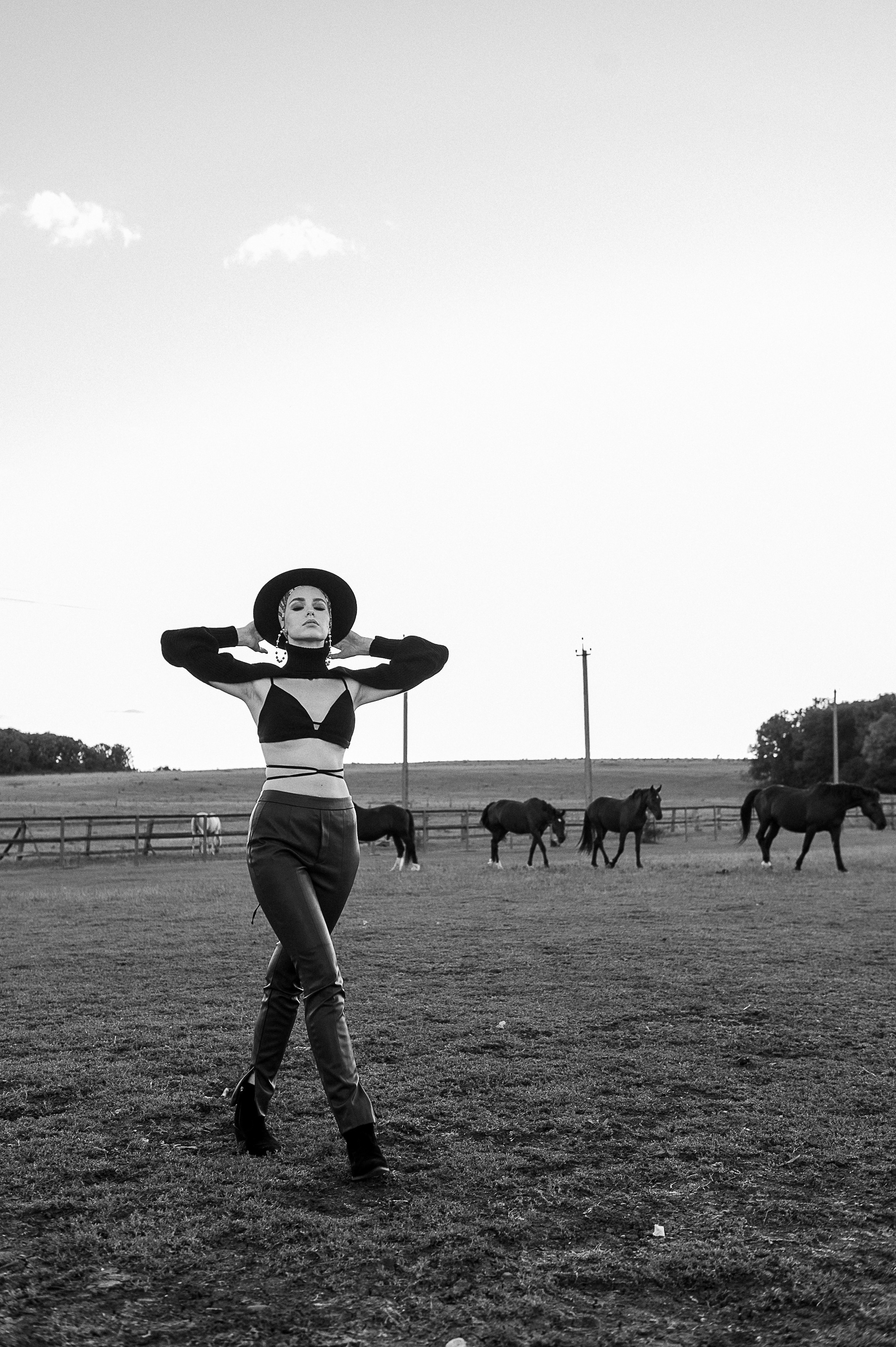 Летняя съемка за городом. Екатерина Бакурова — контент фотограф, женский фотограф в Краснодаре