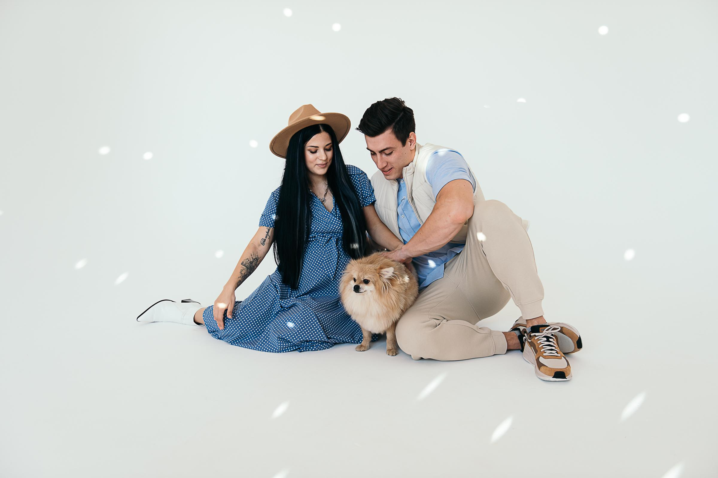 Семья в студии. Екатерина Бакурова — контент фотограф, женский фотограф в Краснодаре