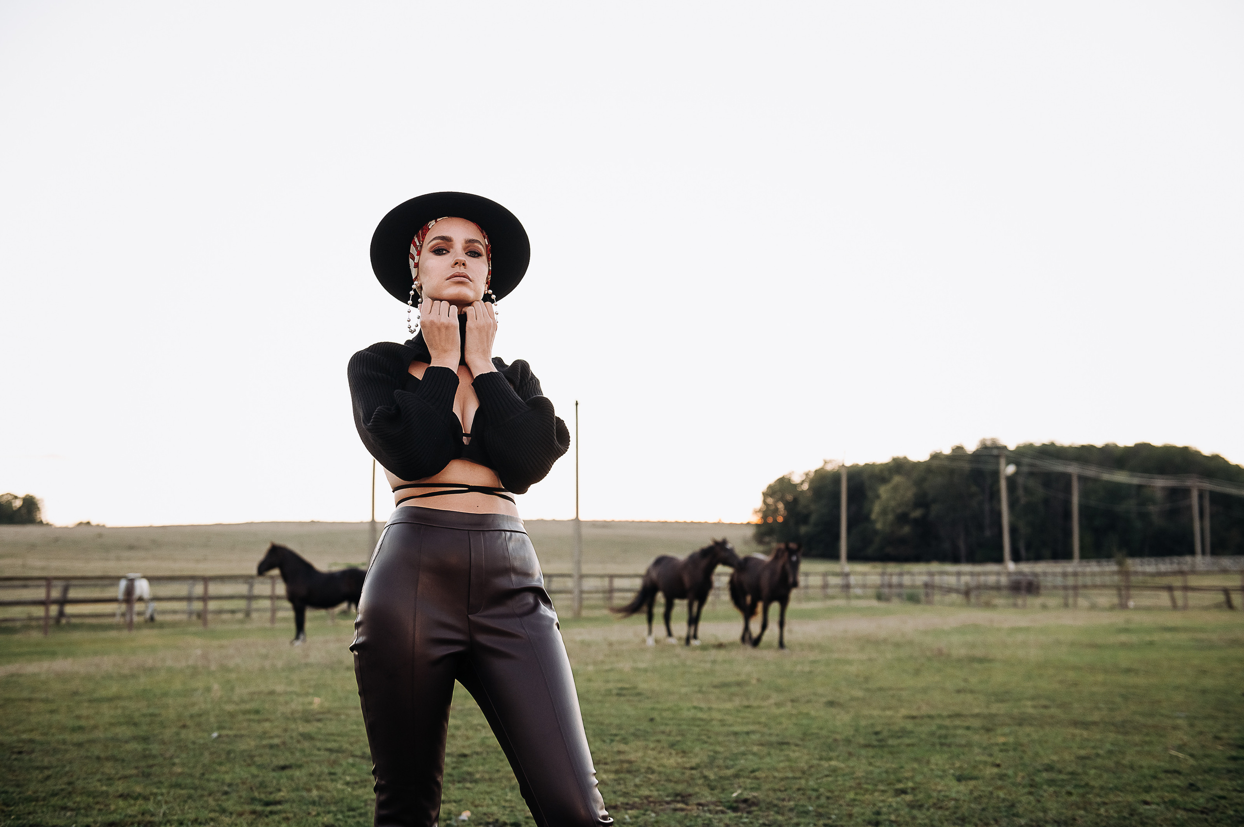 Летняя съемка за городом. Екатерина Бакурова — контент фотограф, женский фотограф в Краснодаре