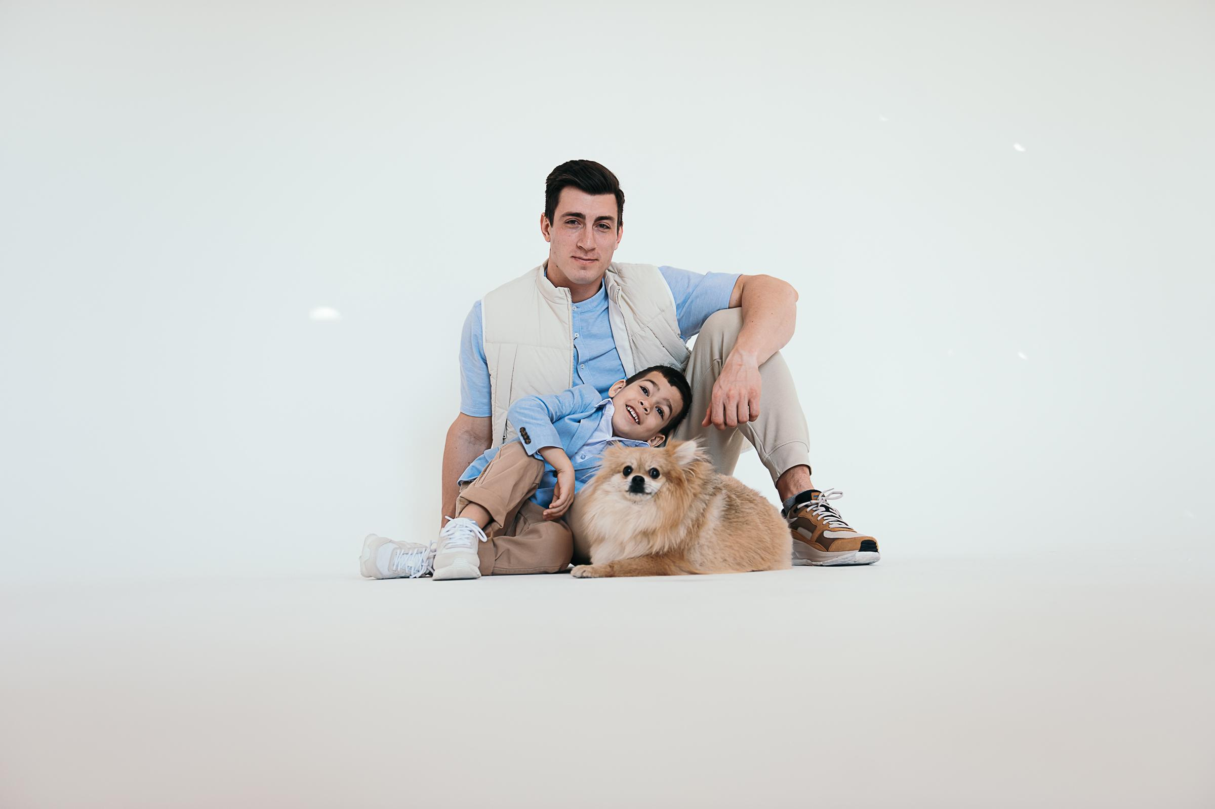 Семья в студии. Екатерина Бакурова — контент фотограф, женский фотограф в Краснодаре