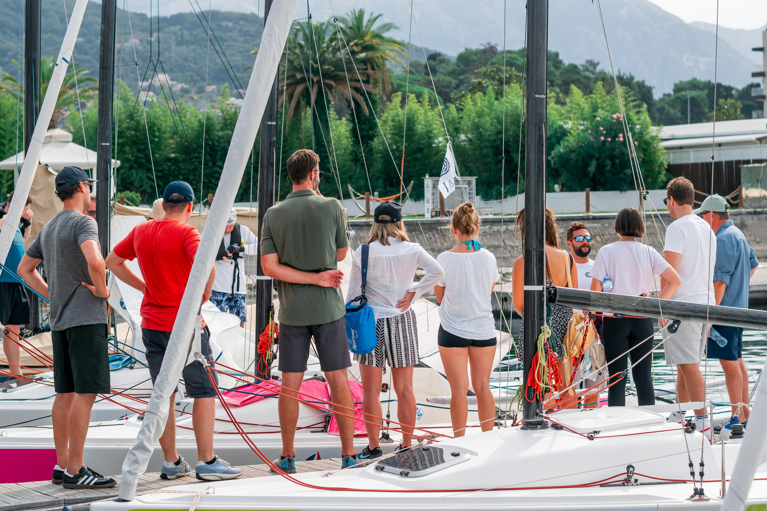 Corporate Yacht Reggata. Family and wedding photographer in Montenegro