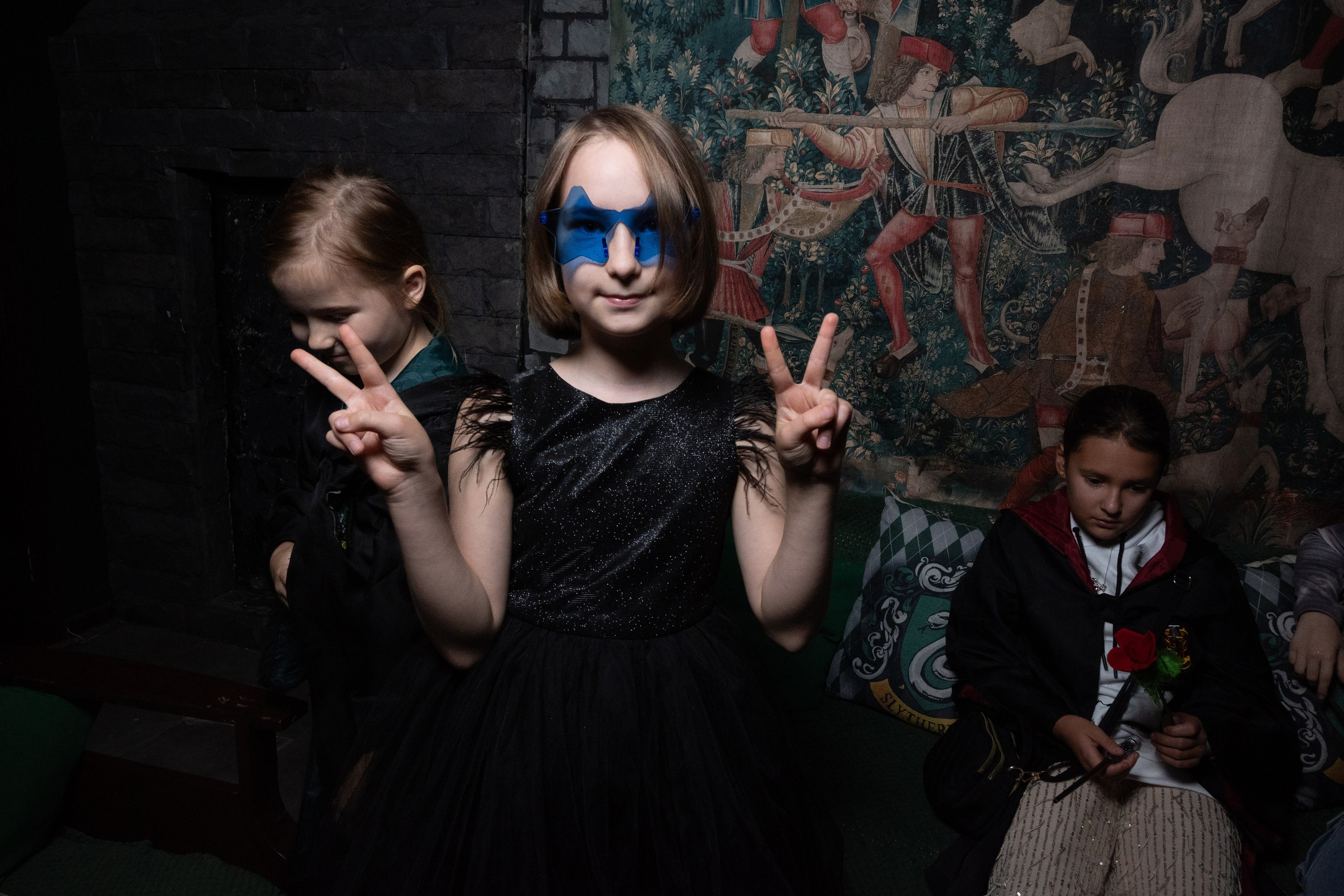 День рождения ребенка в «Подземелье Слизерин». Фотограф мероприятий в Москве