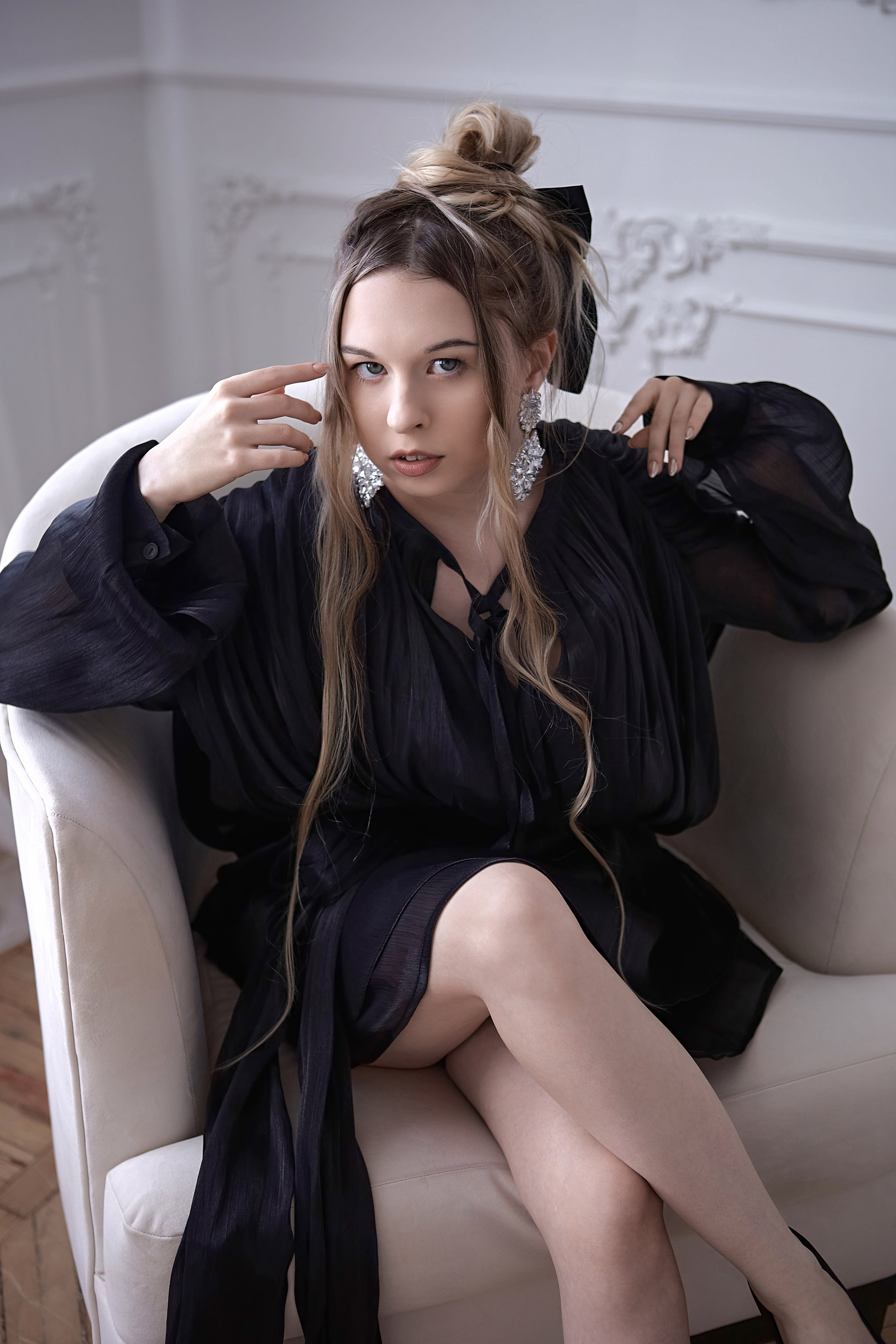 Портретная съемка в интерьерной студии. Портретный, свадебный и семейный фотограф в Краснодаре Михеева Светлана