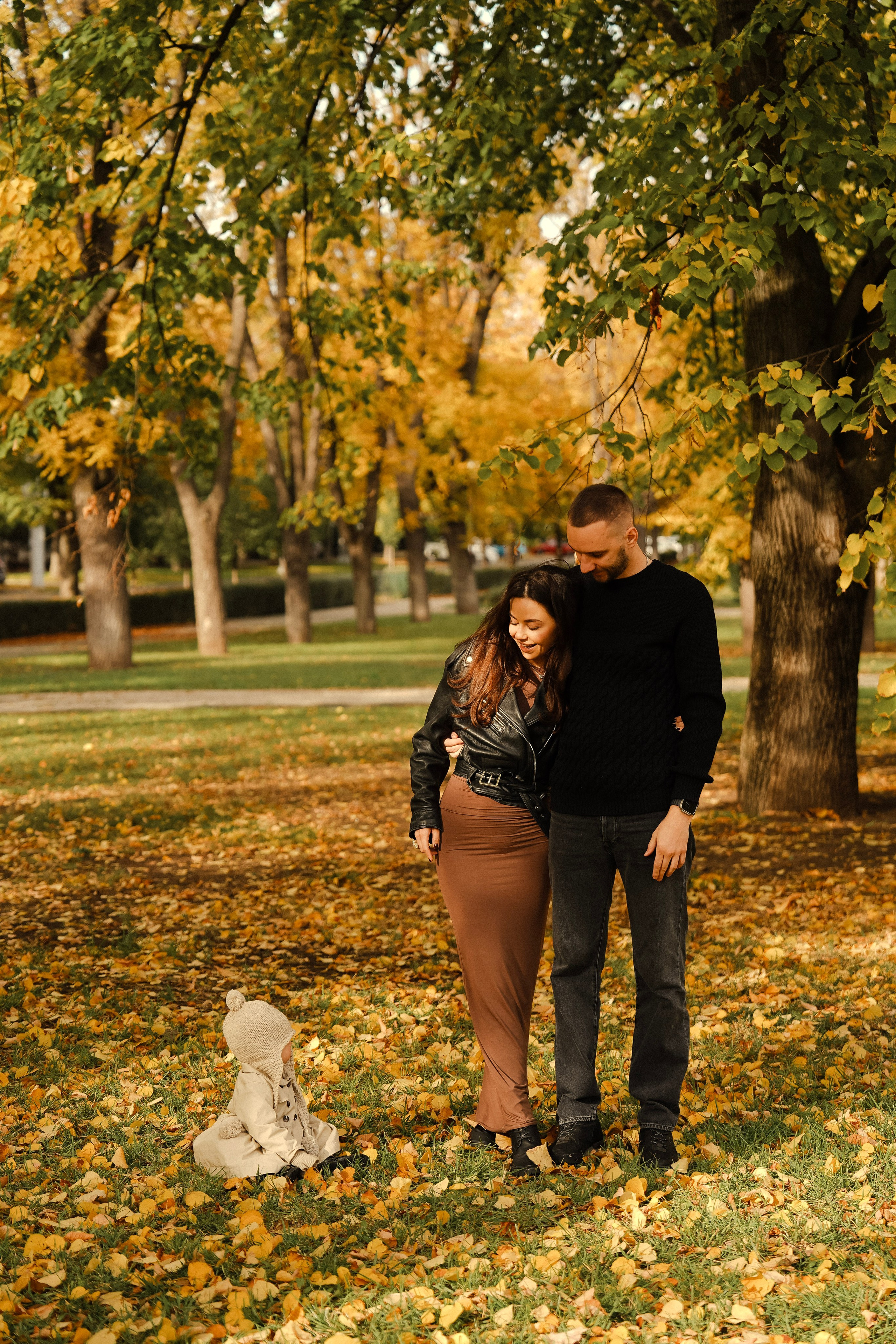 Семейная фотосессия осенью. Фотограф с психологическим образованием