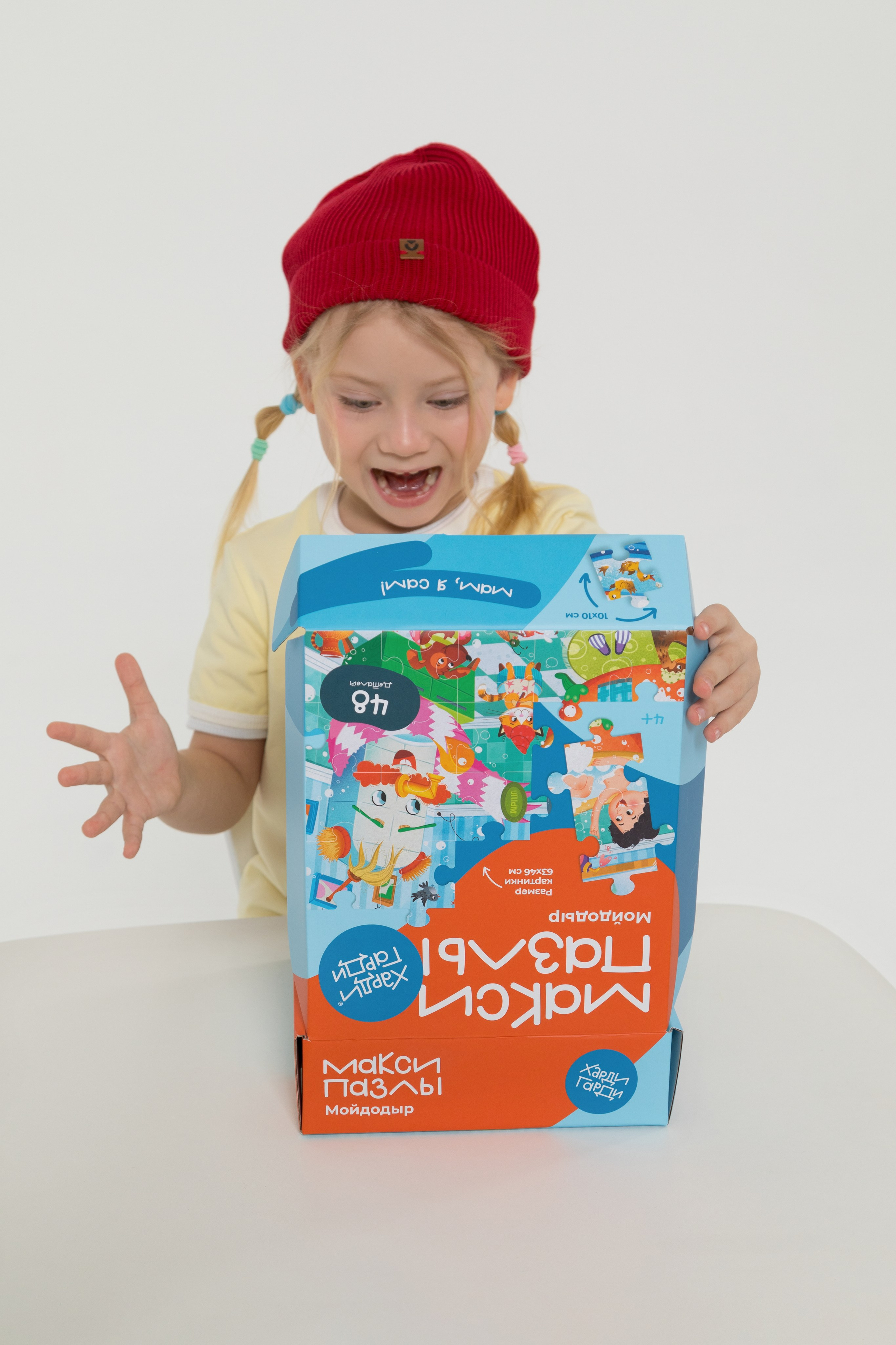 Имиджевая и каталожная съёмка для бренда детских пазлов. Детский и контент фотограф Надя Волкова Санкт-Петербург