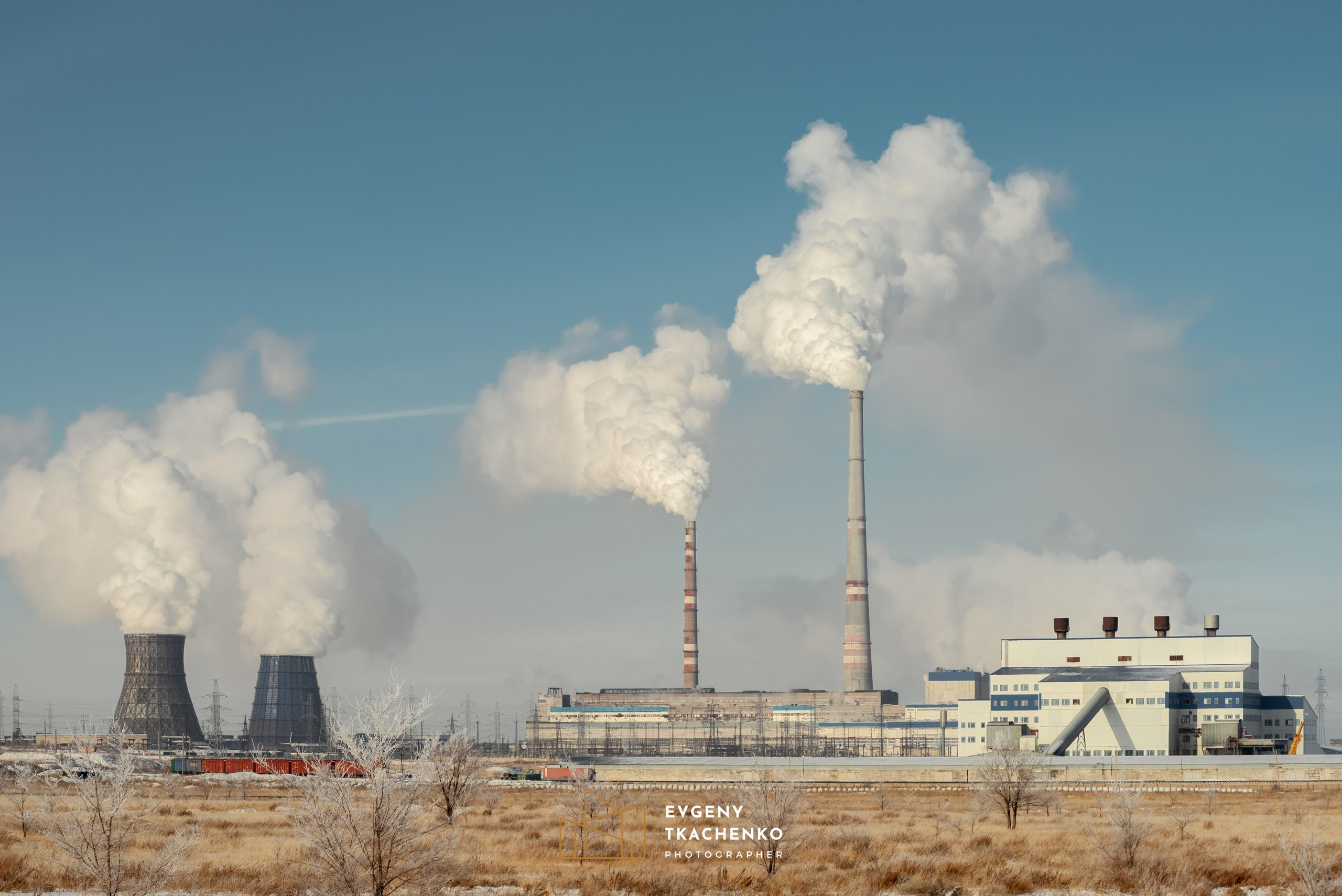 Карагандинская ТЭЦ-3. Архитектурный и интерьерный фотограф в Казахстане