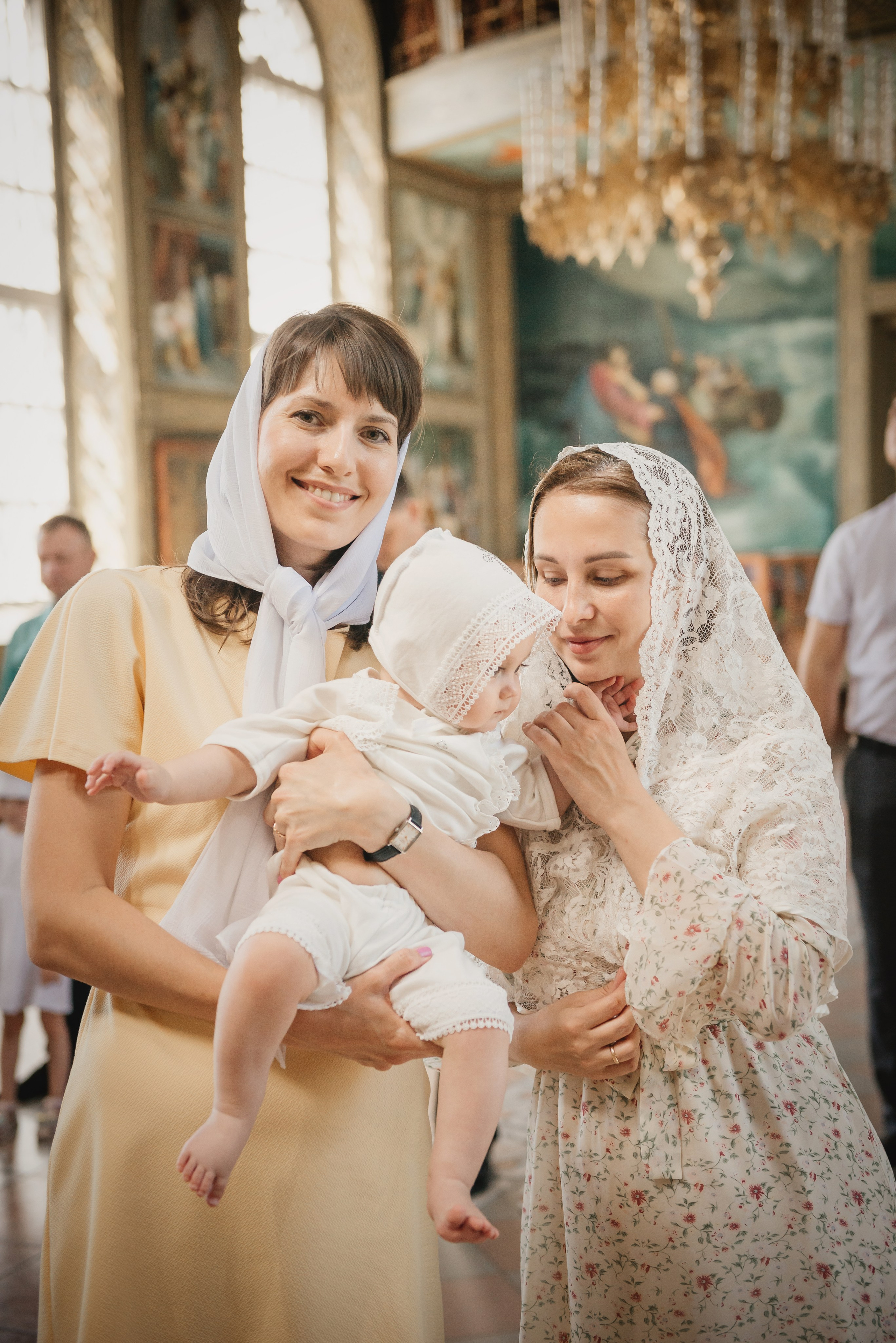 Таинство Крещения. Фотограф новорожденных в Ростове-на-Дону