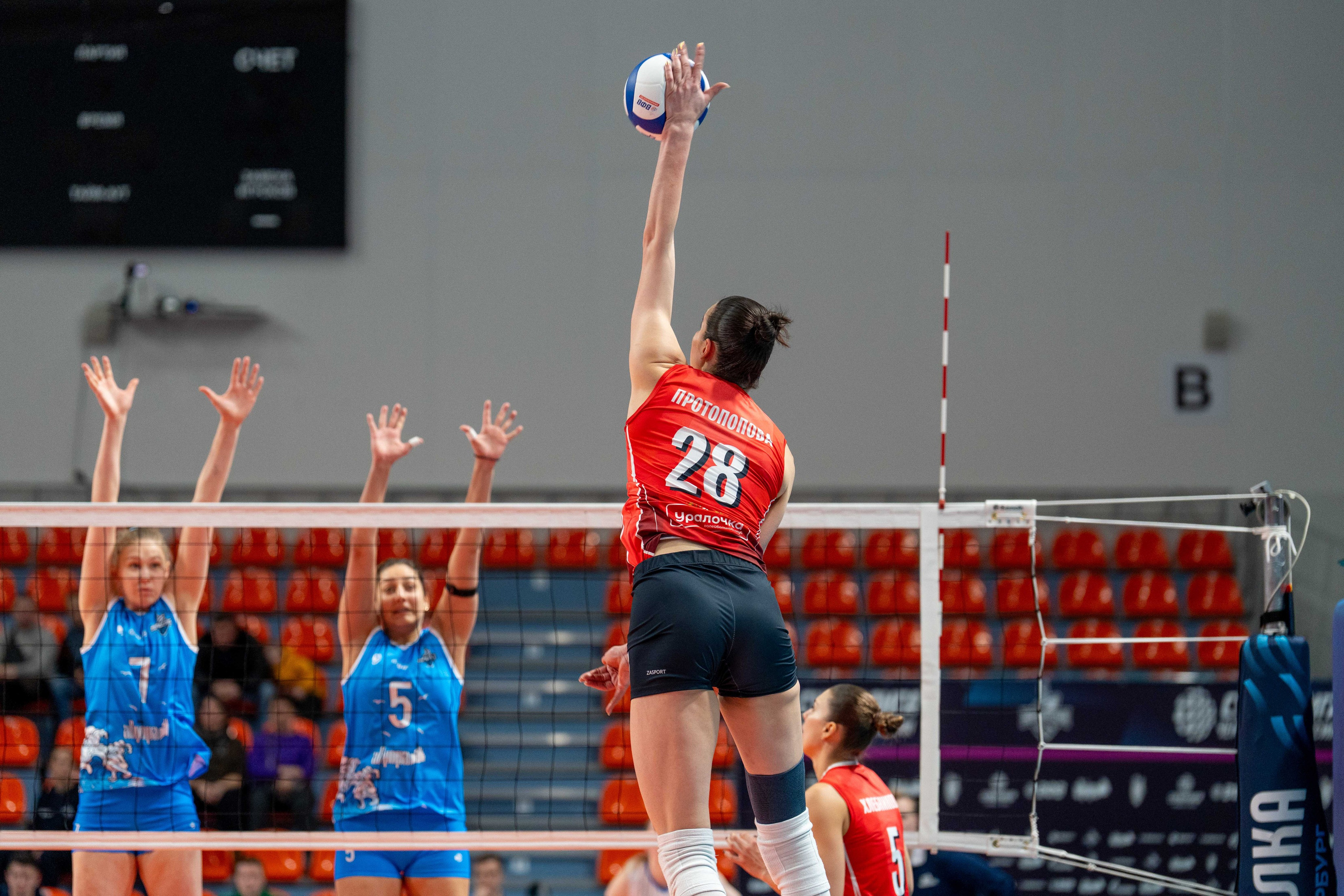 Корабелка — Уралочка-НТМК: фотогалерея 17-го тура Суперлиги 2025/26 | Антон Гауф. Спортивный фотограф в Санкт-Петербурге | Антон Гауф