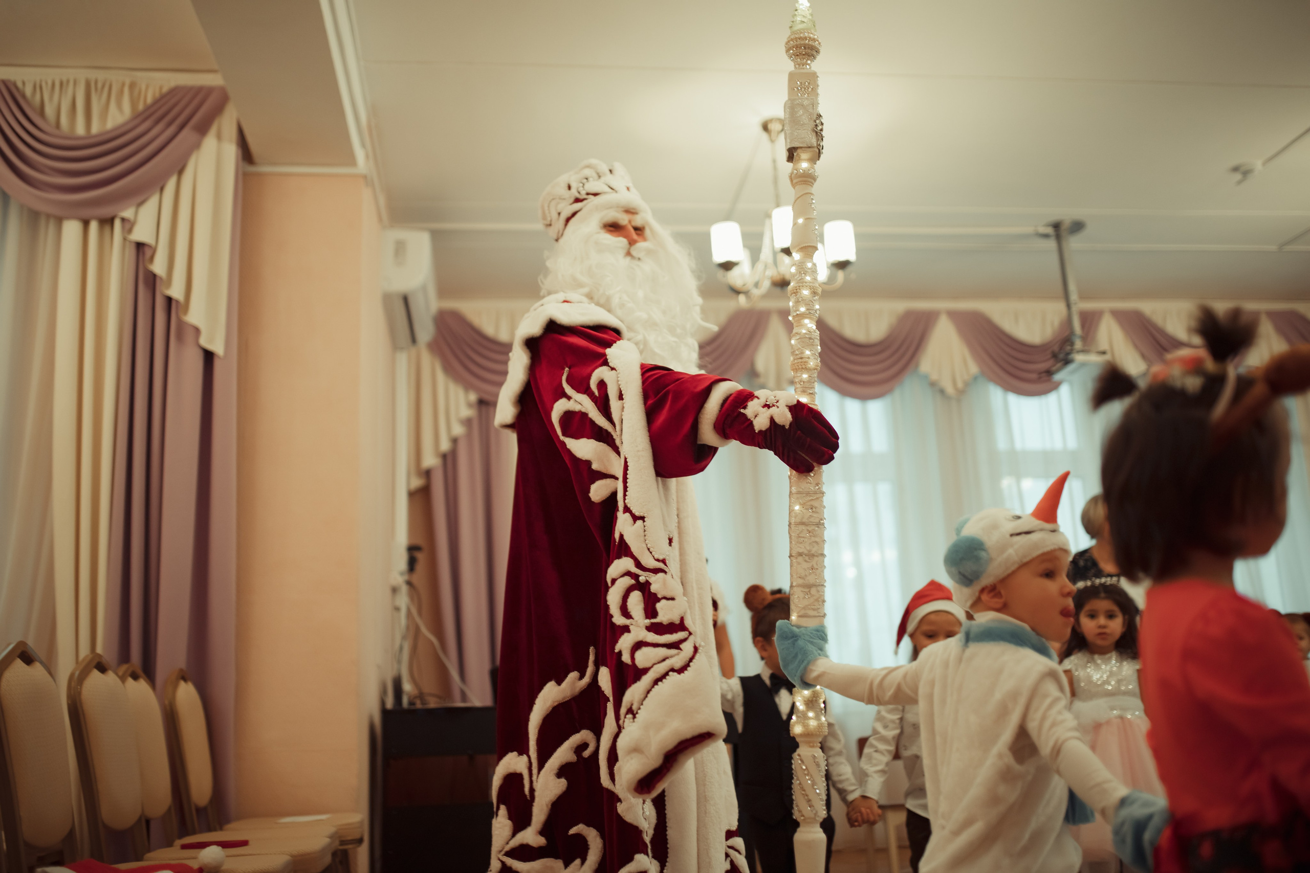 Новогодний утренник в детском саду. Семейный и детский фотограф в Москве Дорогова Екатерина