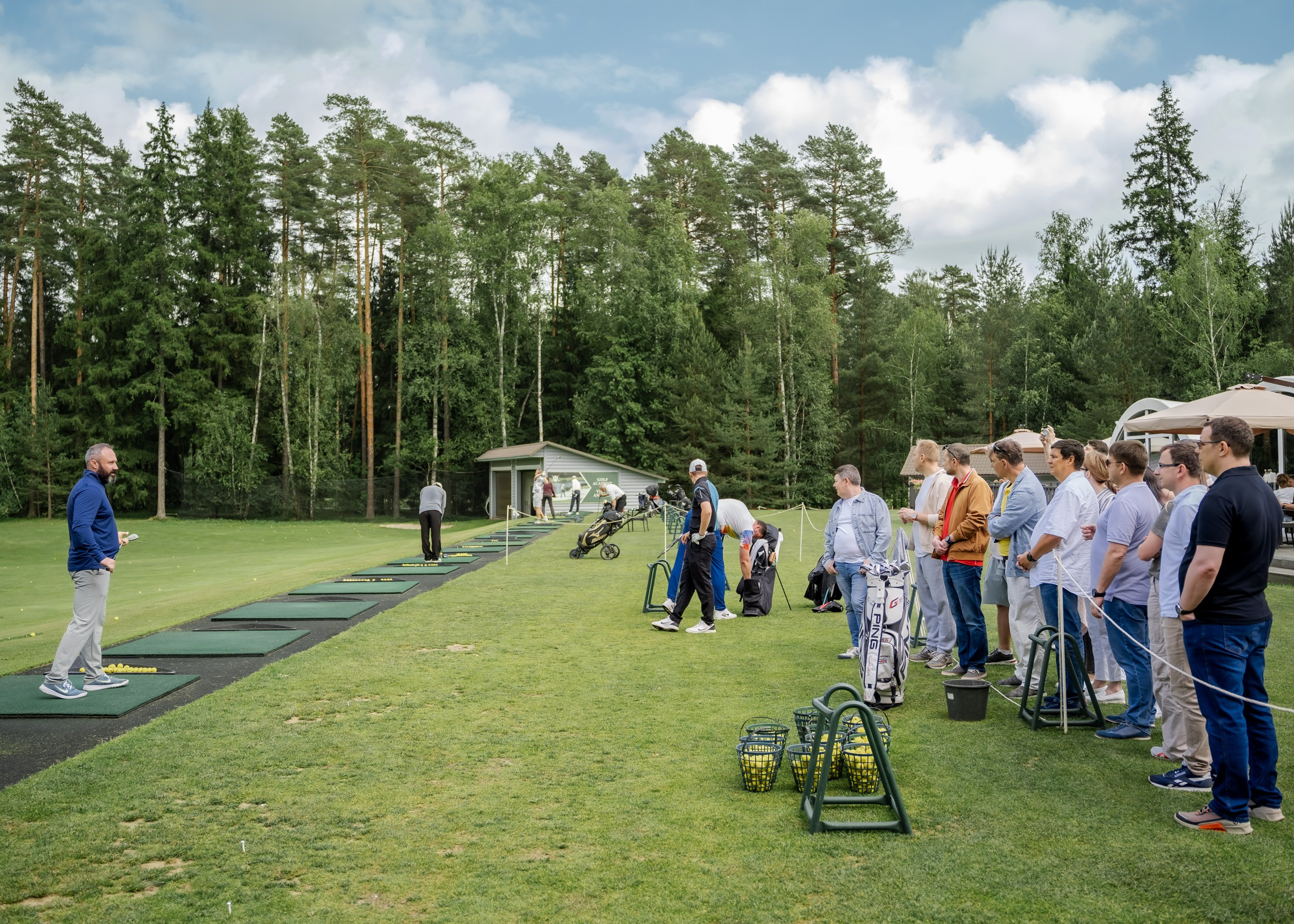 Golf. Фотограф Дмитрий Алехин. Репортажная съемка мероприятий в Москве