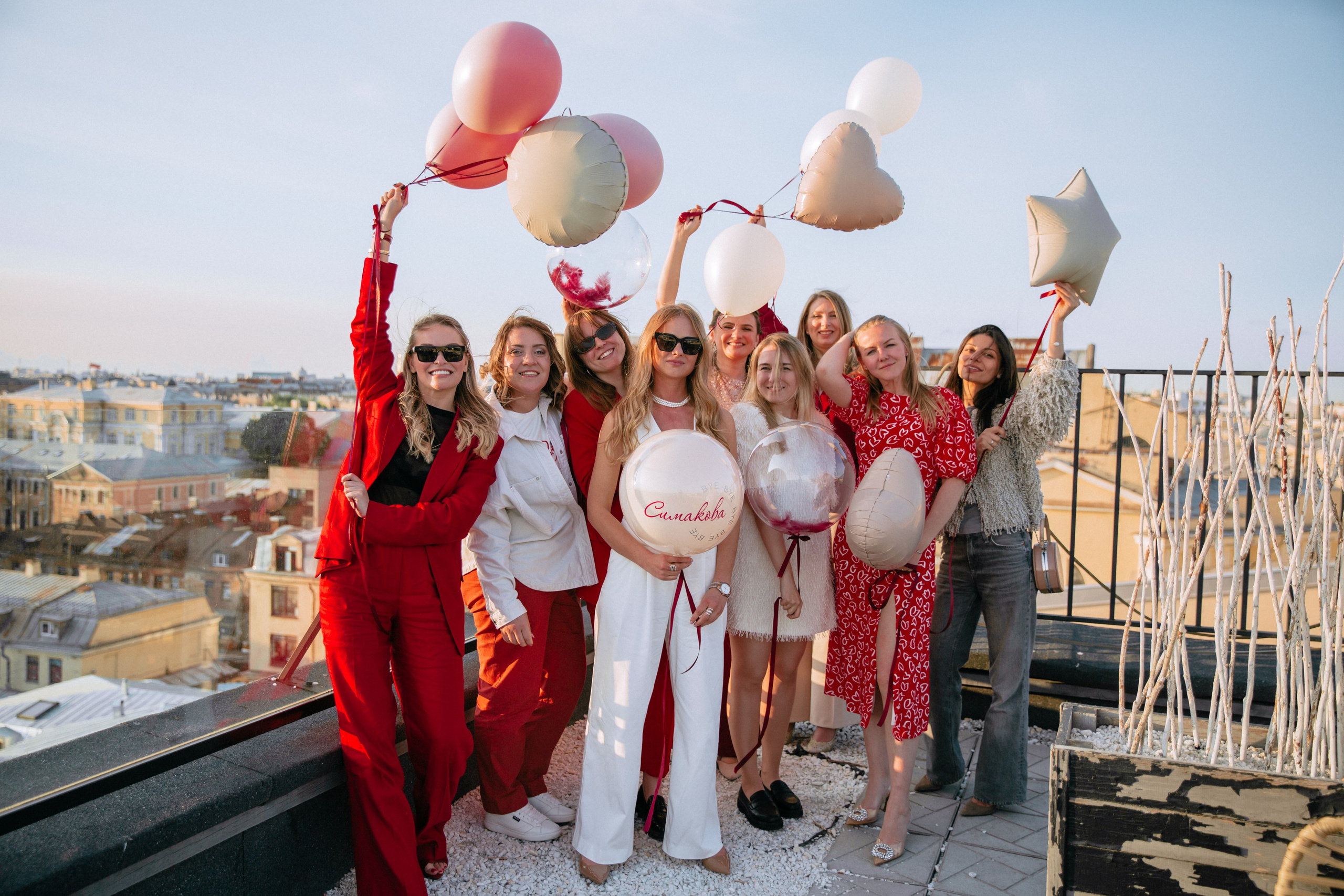 Девичник на крыше, СПб. Портретный и репортажный фотограф в Санкт-Петербурге Елизавета Я