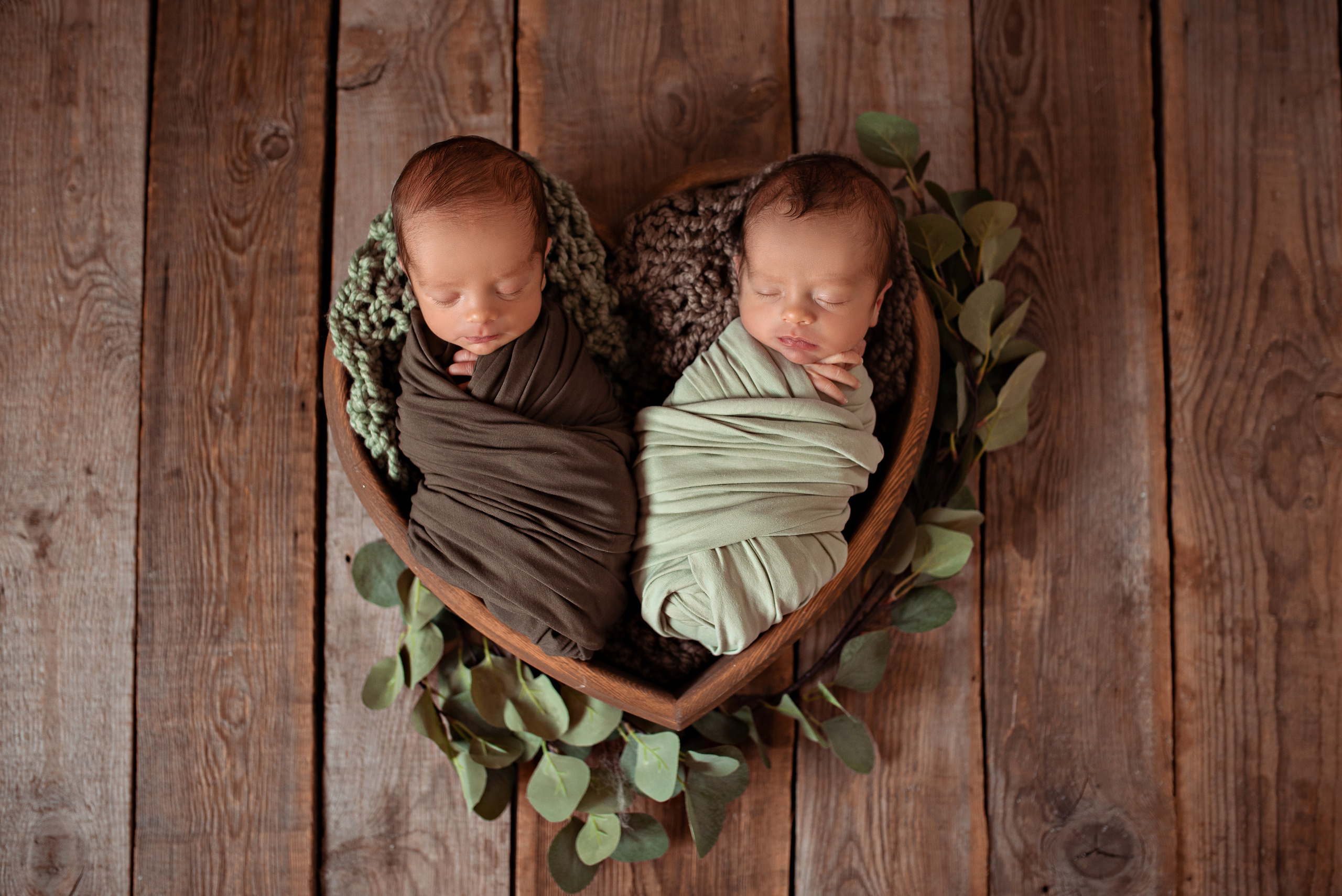 Двойняшки. Фотограф новорожденных и детей до года в Челябинске Иванова Елена