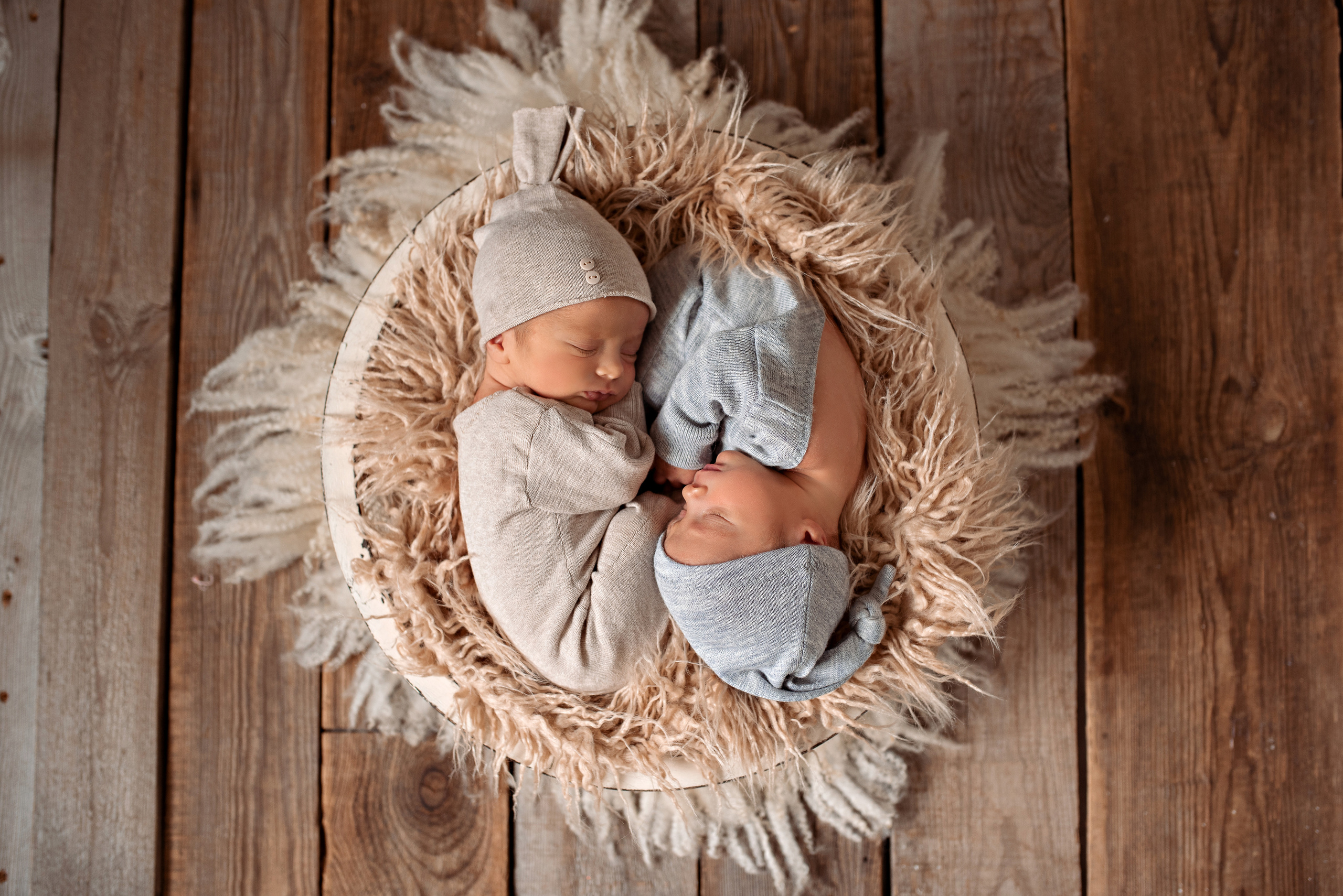 Двойняшки. Фотограф новорожденных и детей до года в Челябинске Иванова Елена