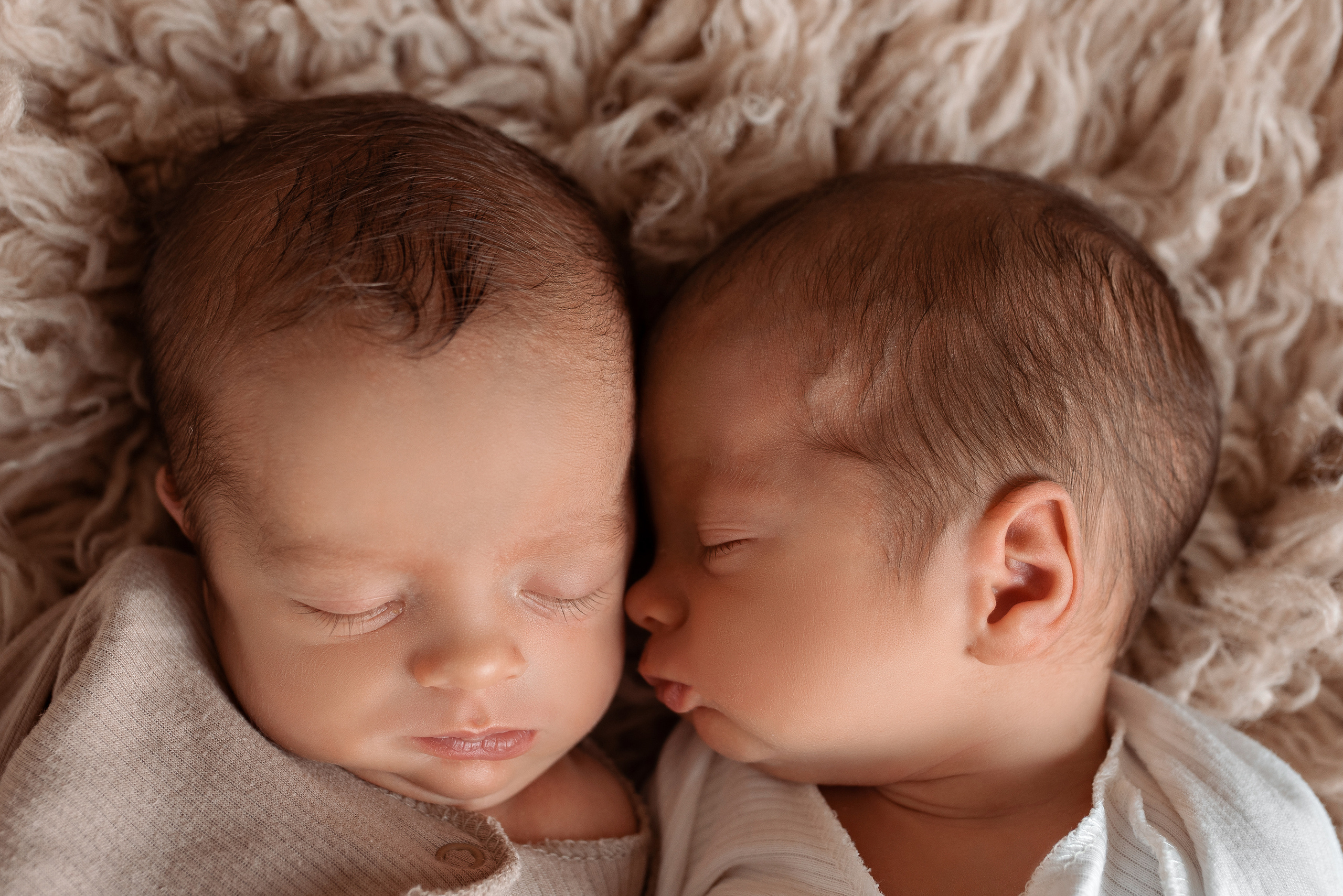 Двойняшки. Фотограф новорожденных и детей до года в Челябинске Иванова Елена