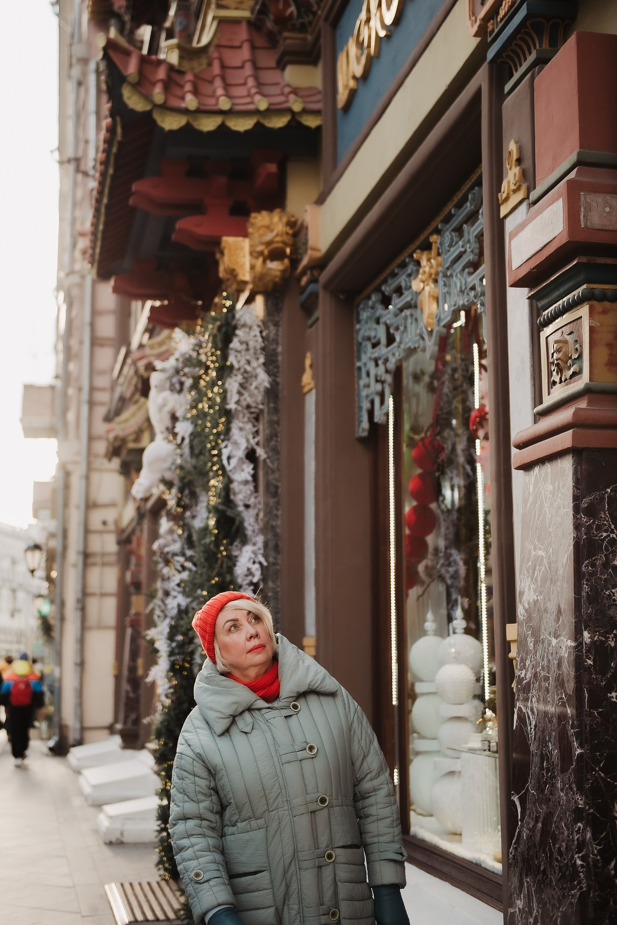 Ольга и Потапум. Прогулка к чайному дому. Семейный Фотограф в Москве Ирина Хохлова