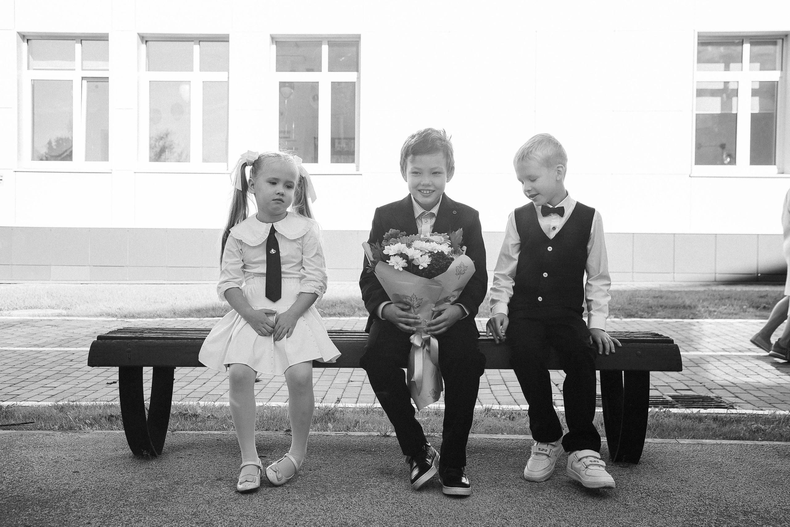 Репортажная съемка 1 сентября — первый школьный день в Москве | Анна Татаурова. Фотограф Анна Татаурова | Авторская фотосъемка в Москве