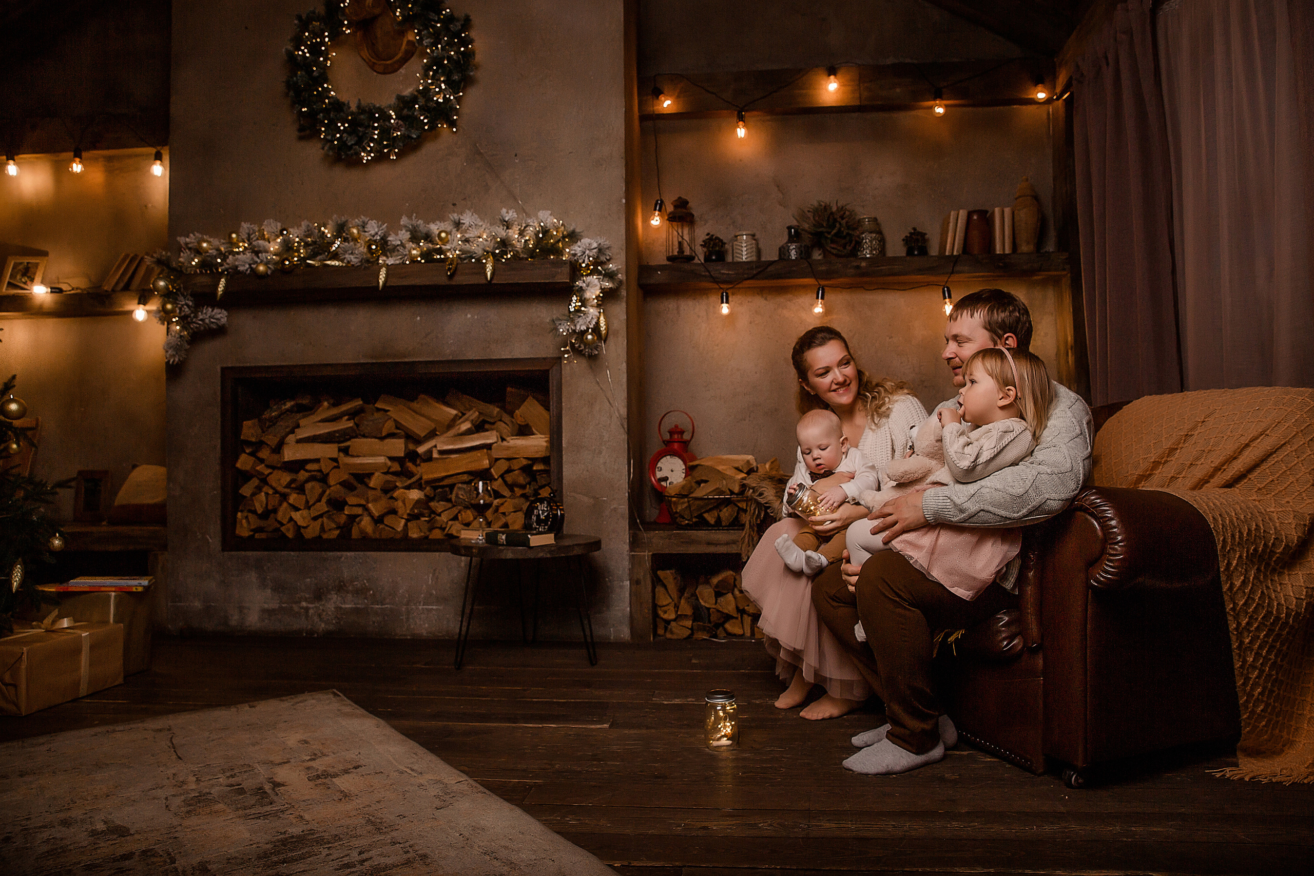 Новогодние фотосессии — фотостудии. Семейный и детский фотограф в Москве Вера Ускова