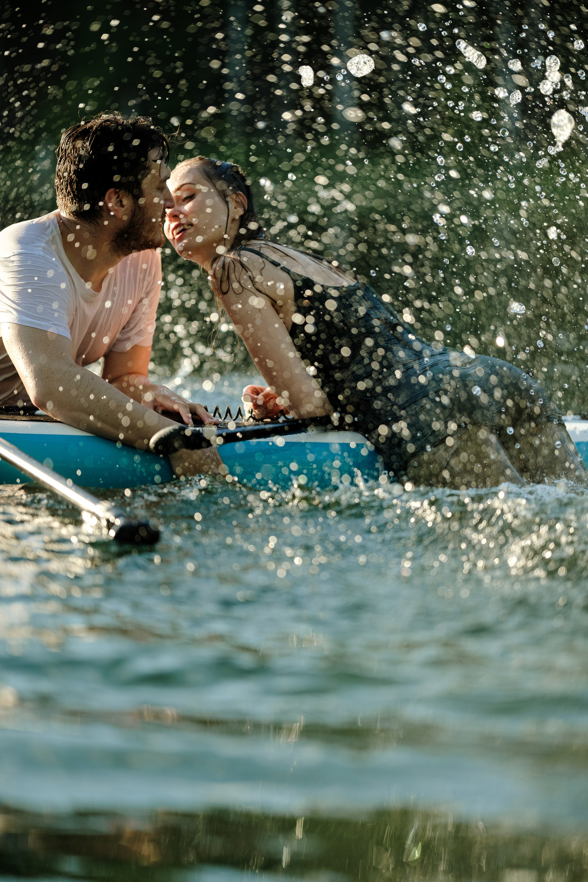 Петя и Лина, на сапах. Интерьерный фотограф и видеограф в Санкт-Петербурге Вадим Балбашевский