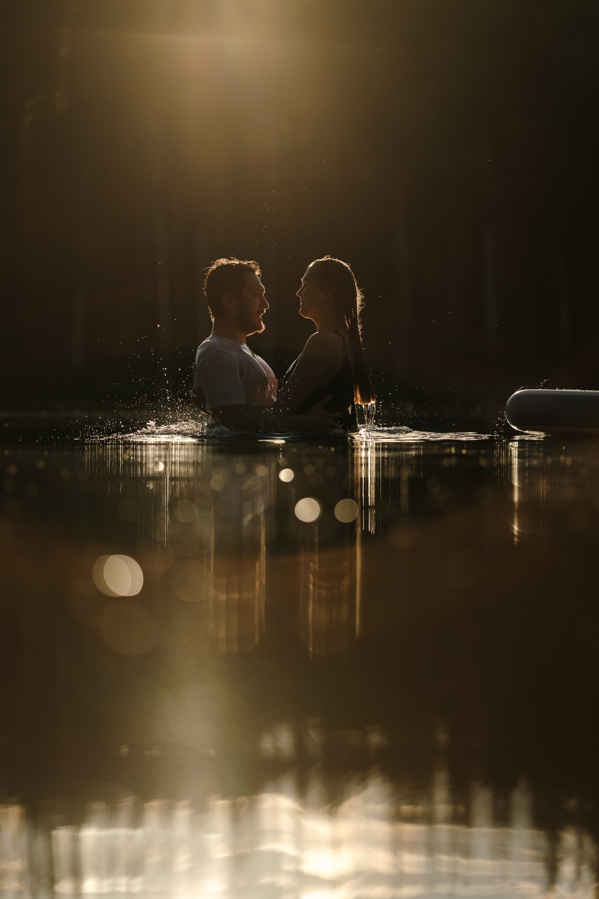 Петя и Лина, на сапах. Интерьерный фотограф и видеограф в Санкт-Петербурге Вадим Балбашевский