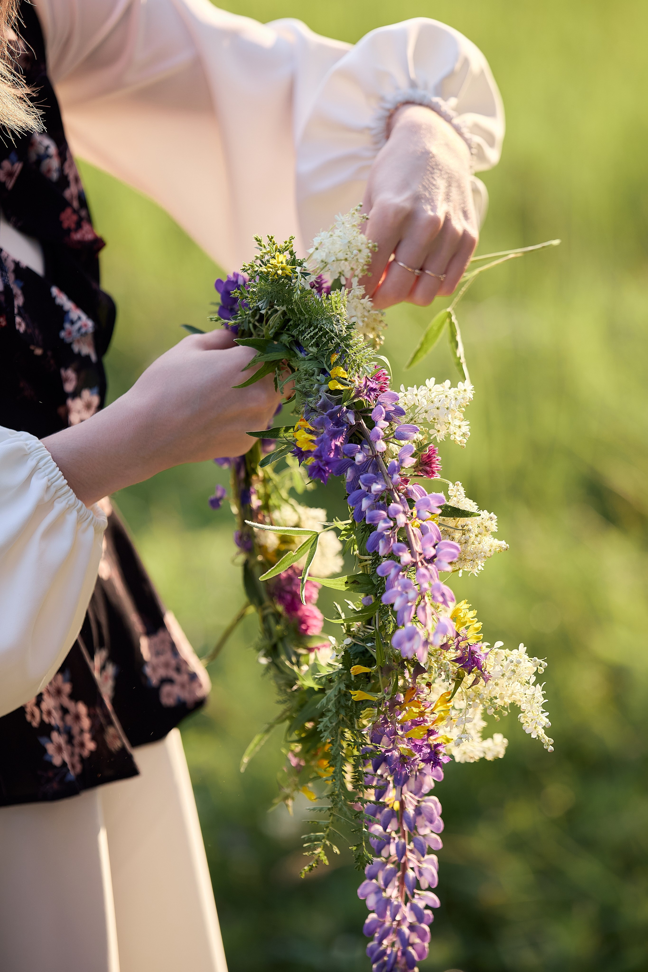 Фотосессия в роще для группы девушек. Фотограф в Дивеево