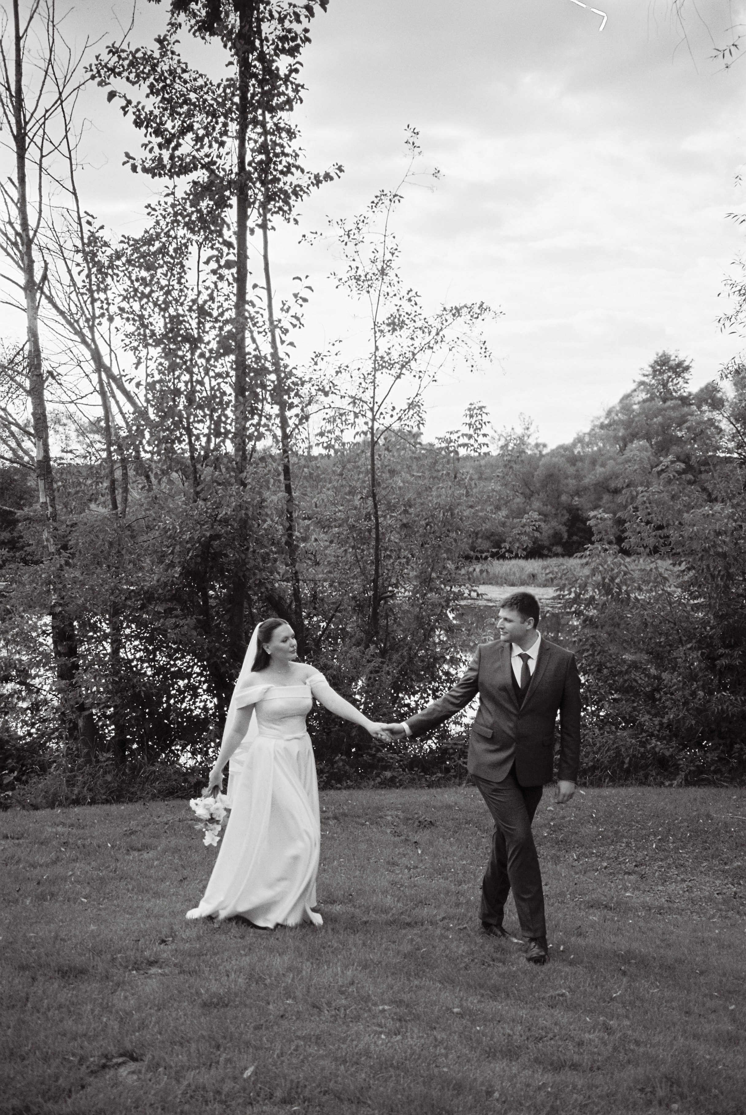 Элина и Кирилл. Свадебный фотограф Анна Джигирей. Обнинск — Москва