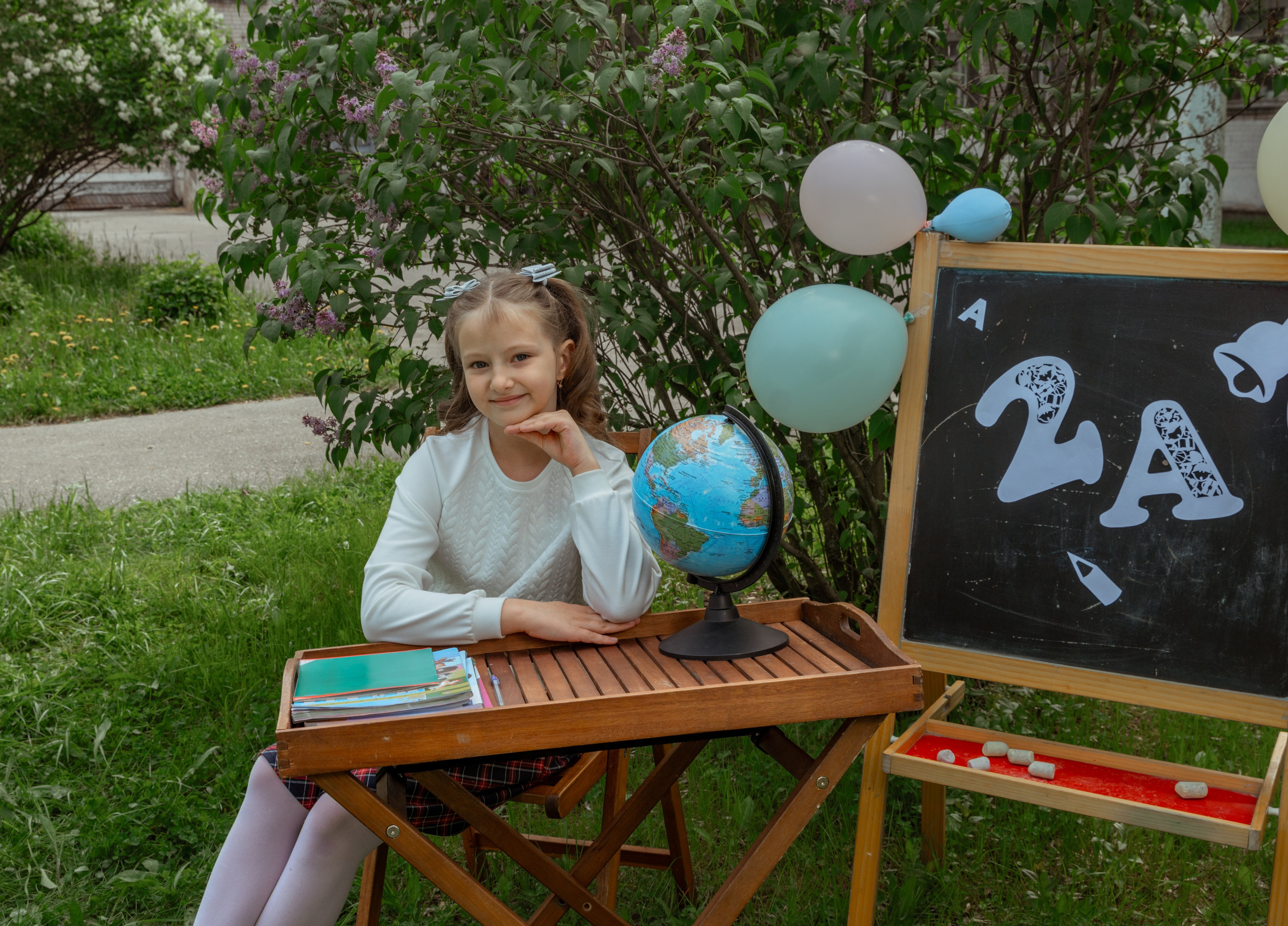 Школьная фотозона. Семейный и детский фотограф в Нижнем Новгороде