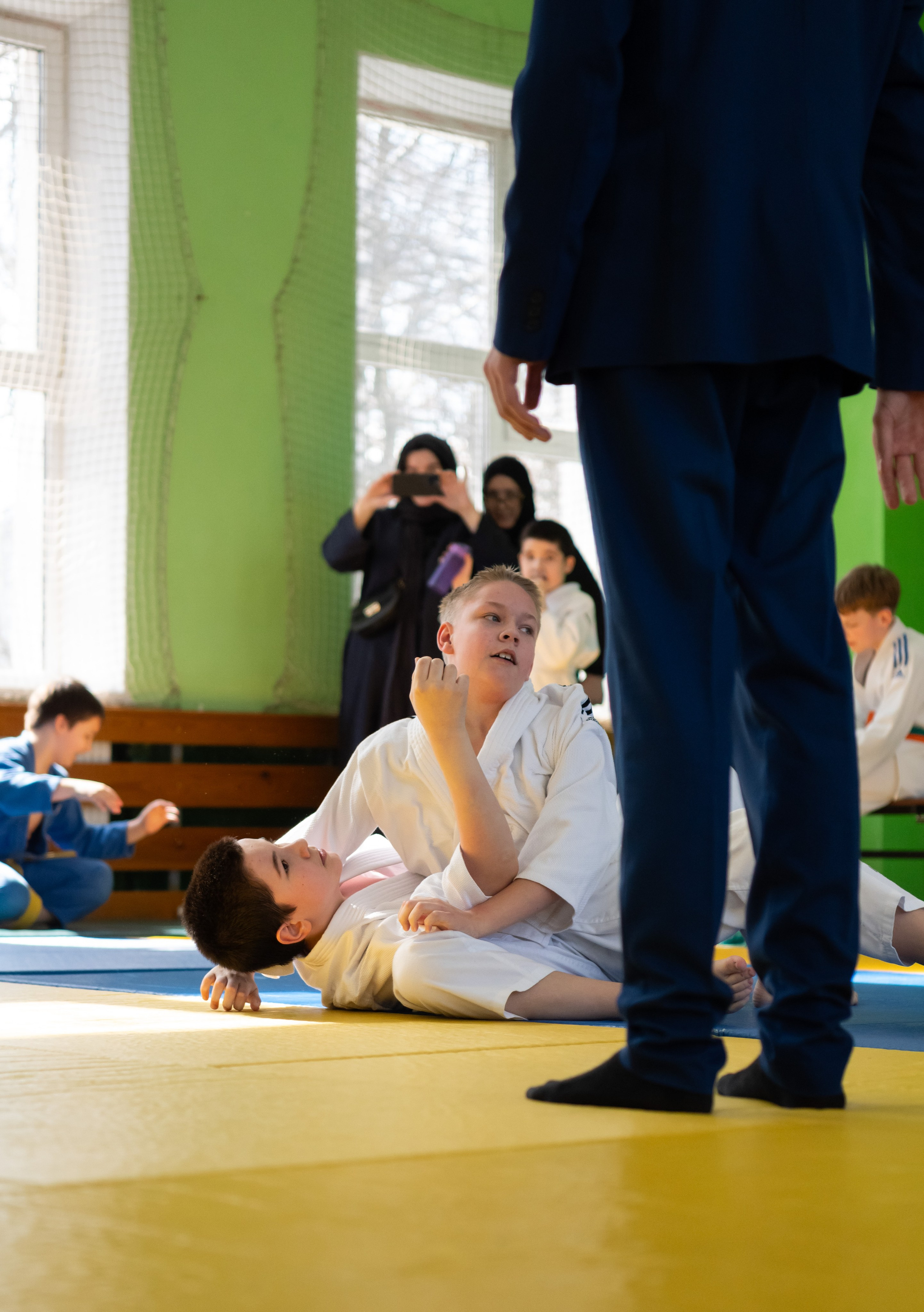 Спортивные соревнования по Дзюдо. Детский и семейный фотограф г. Москва Оксана Катаджи