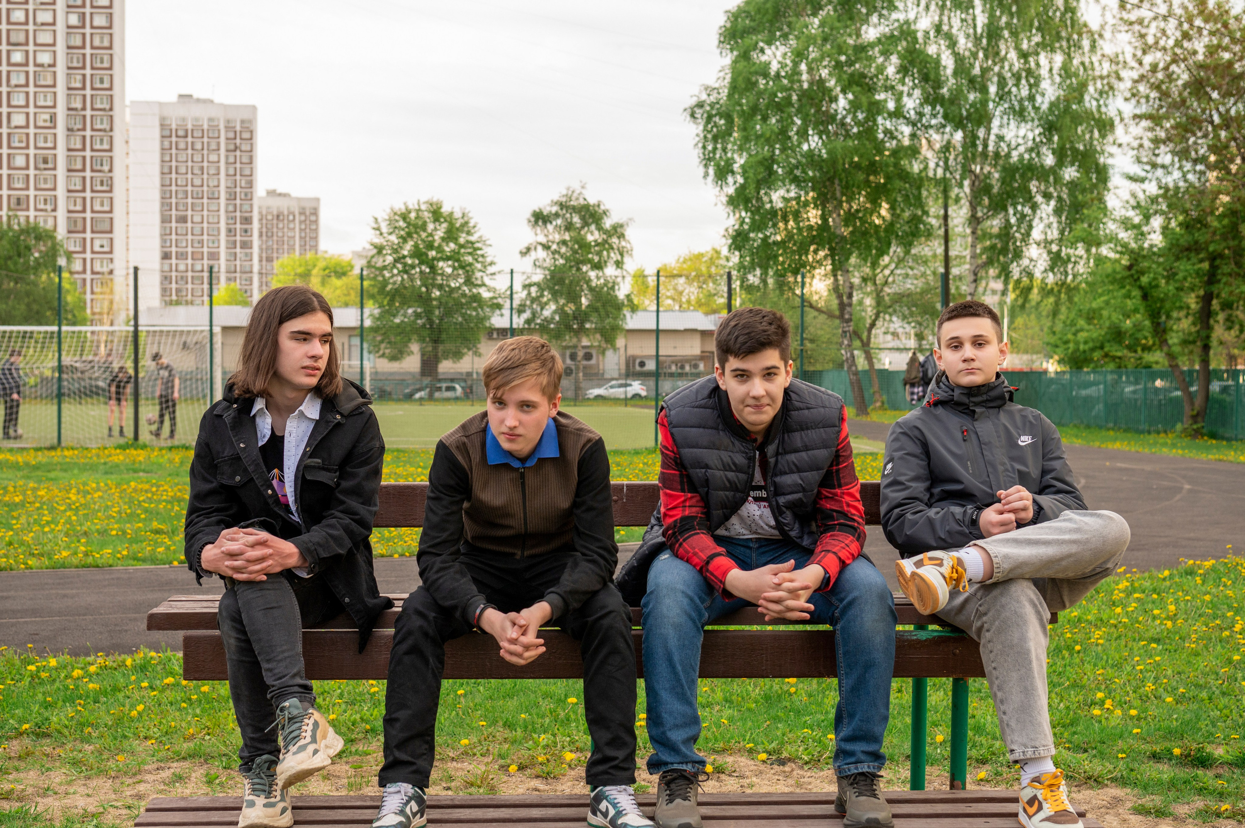 Весенняя фотосессия Школа 953. Детский и семейный фотограф г. Москва Оксана Катаджи