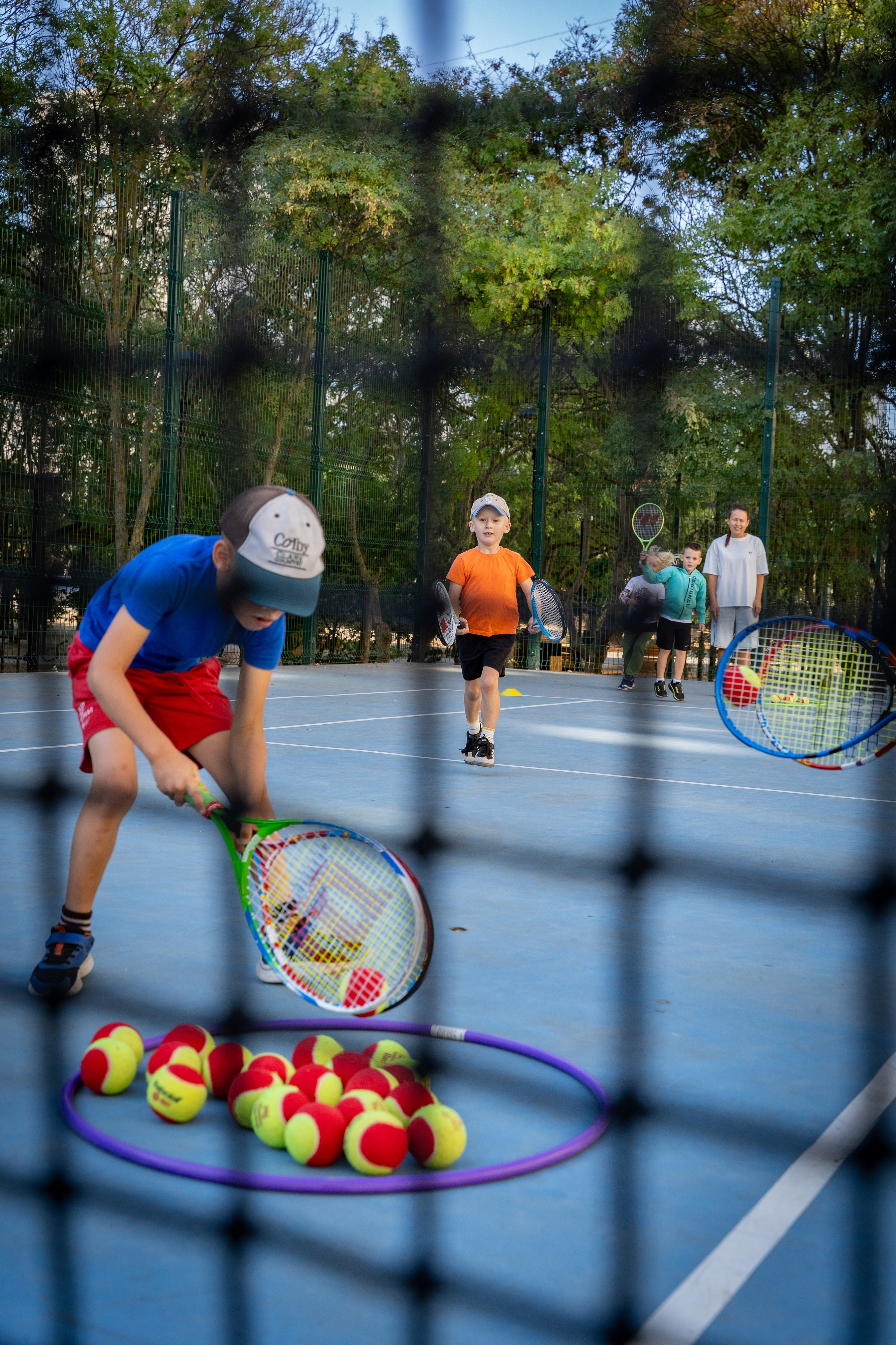 Федерация тенниса Севастополь. Малыши. Анастасия Дунаева. Фотограф в Севастополе
