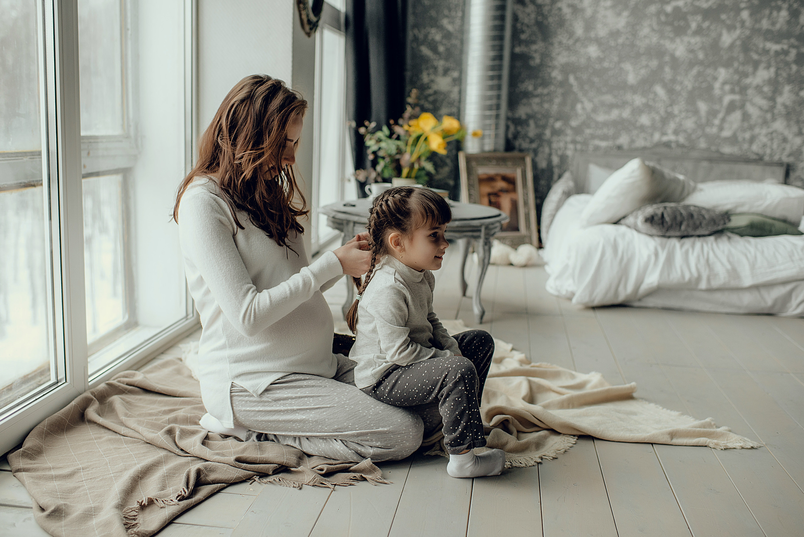 В ожидании сестренки. Семейный и свадебный фотограф в Туле Москве