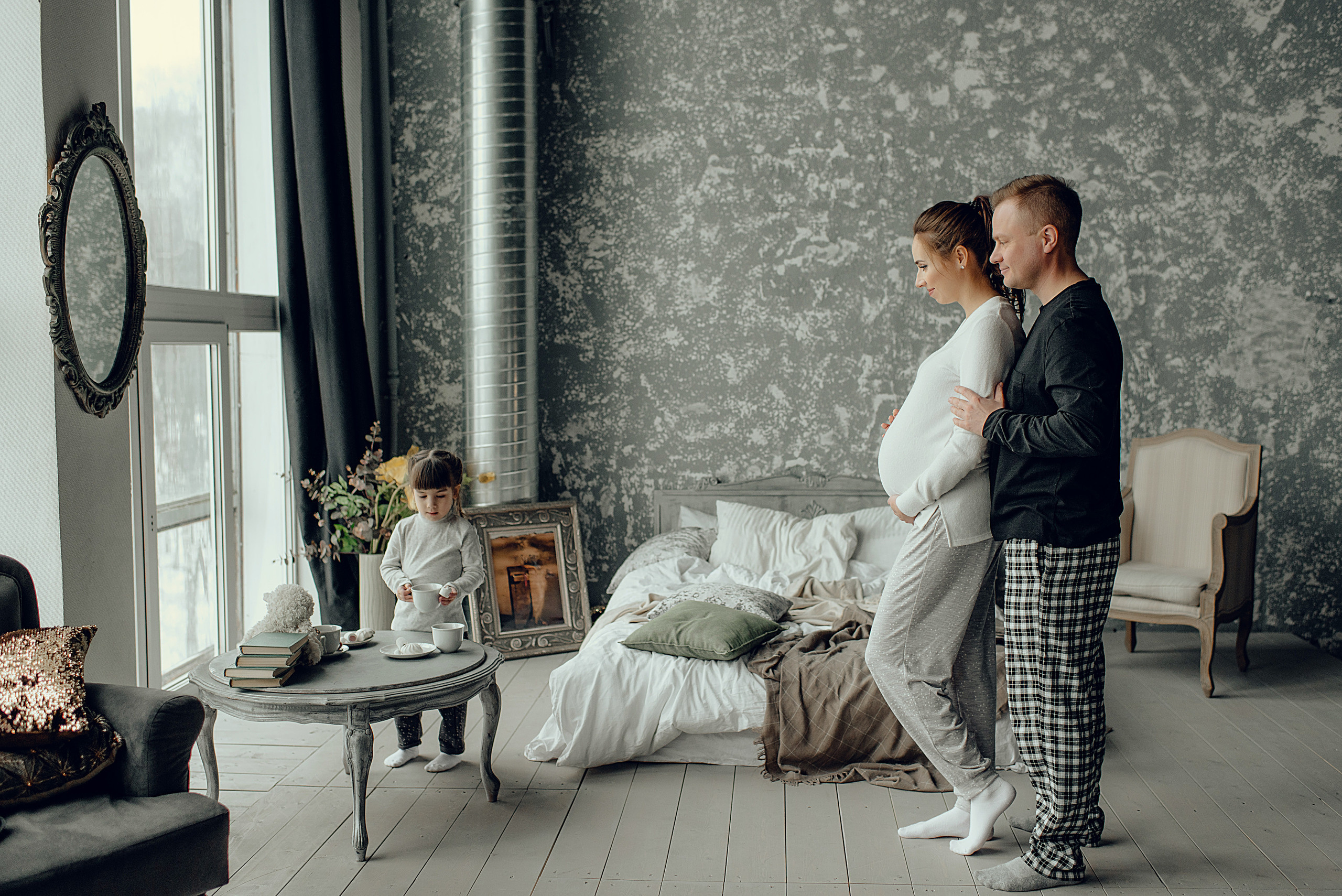 В ожидании сестренки. Семейный и свадебный фотограф в Туле Москве