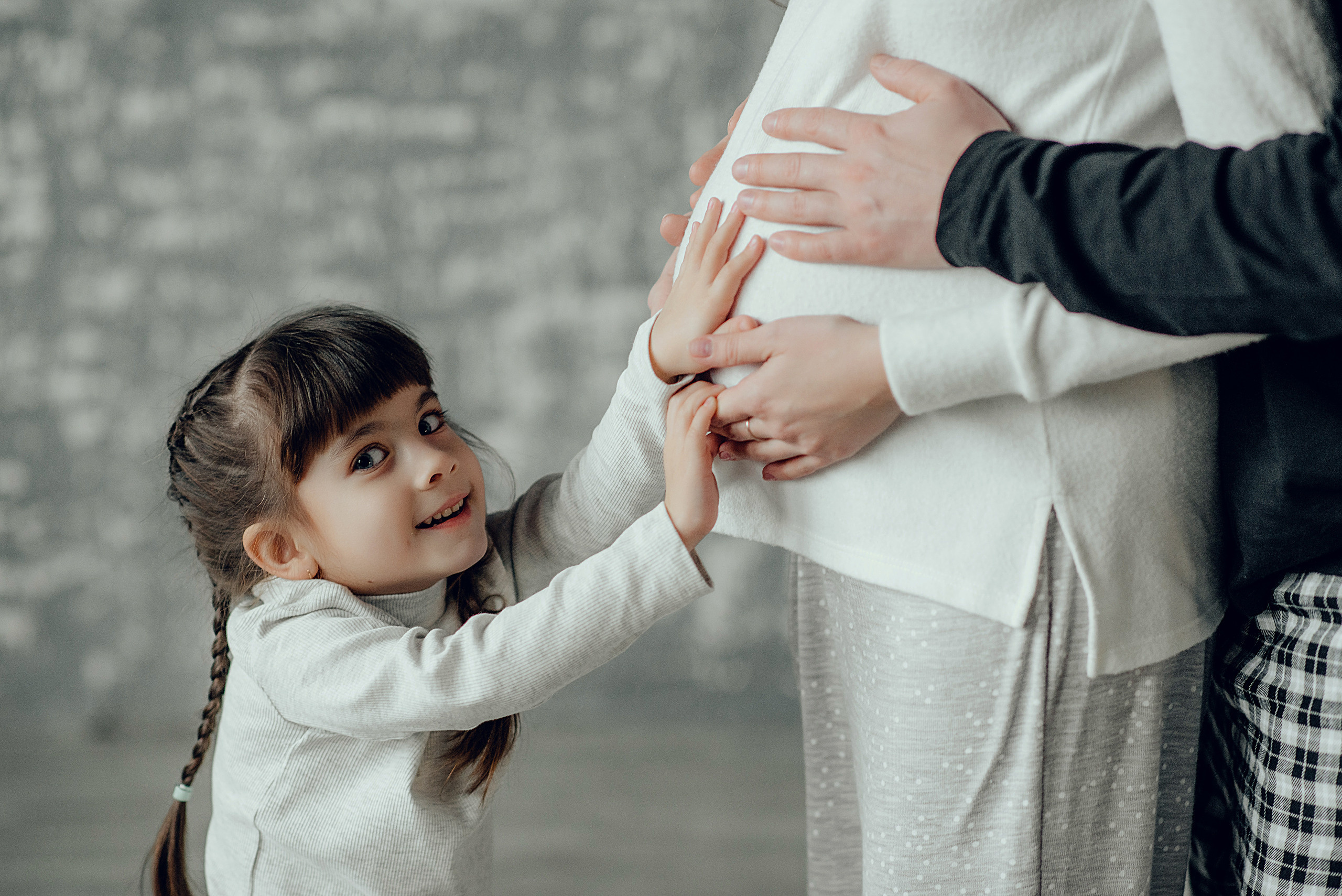 В ожидании сестренки. Семейный и свадебный фотограф в Туле Москве