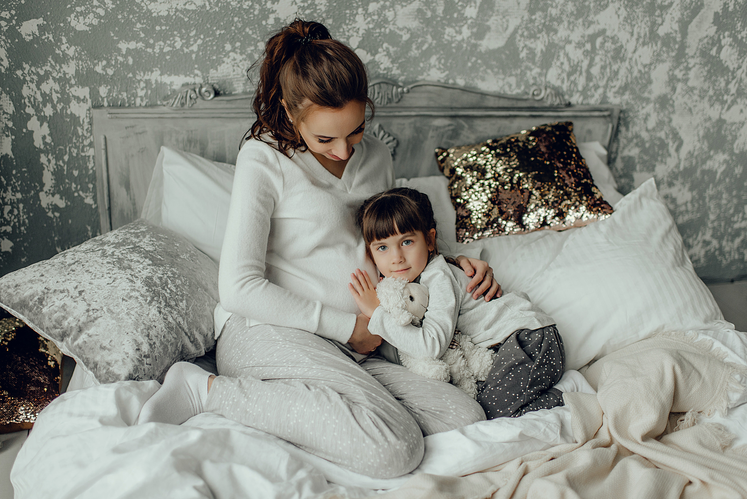 В ожидании сестренки. Семейный и свадебный фотограф в Туле Москве