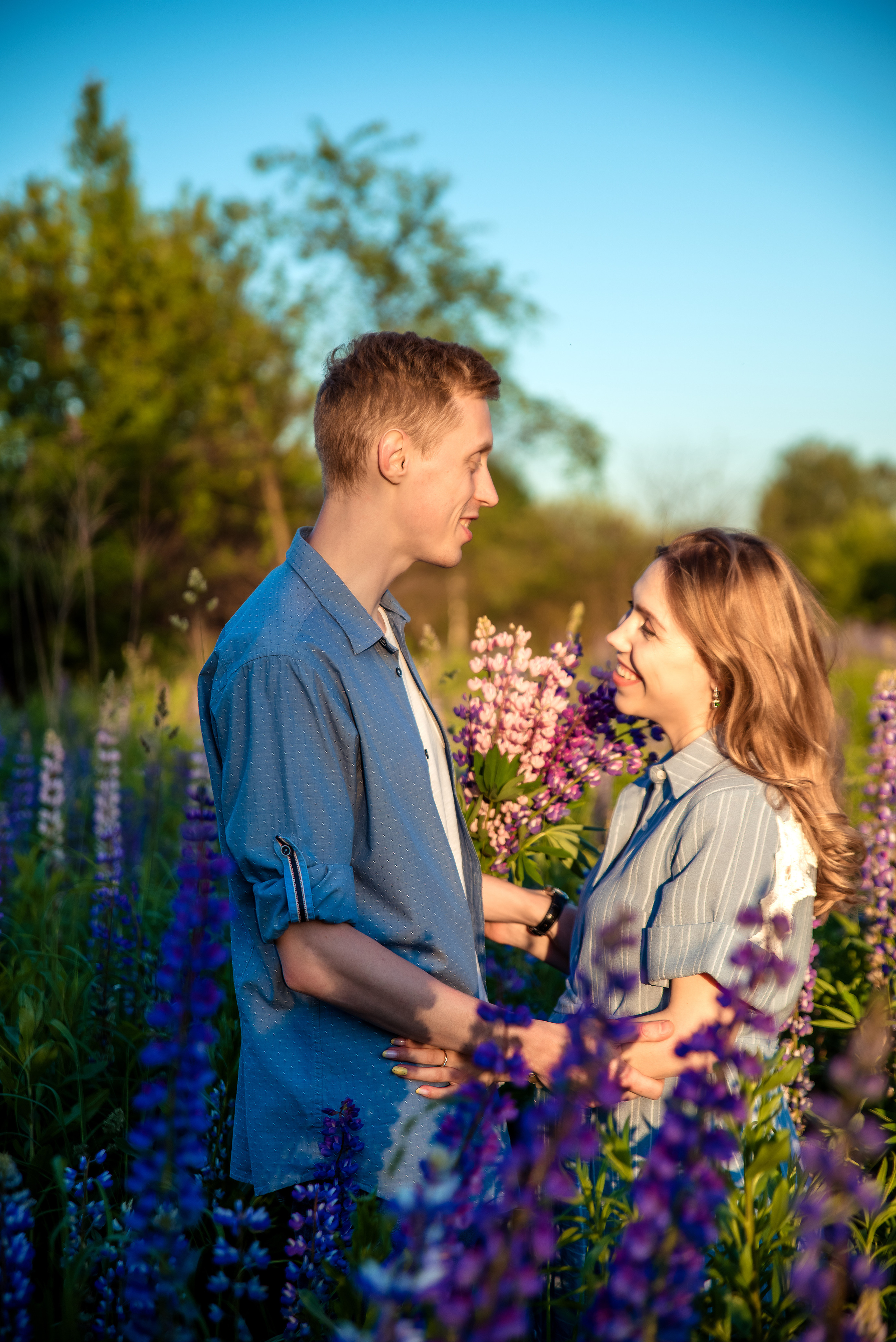 Люпиновая магия. Наталья и Сергей. Семейный Фотограф в Туле Юлия Федотова