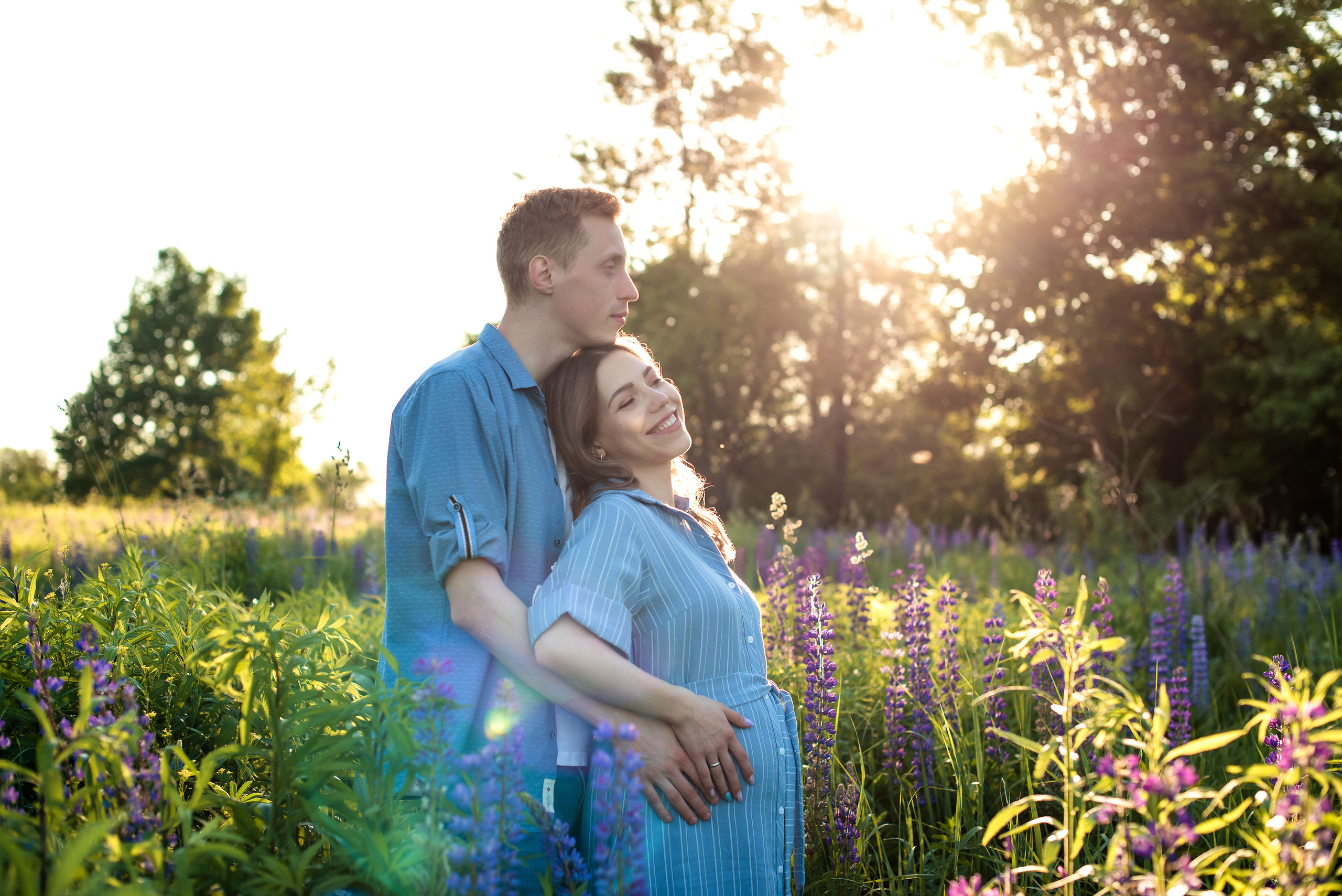 Люпиновая магия. Наталья и Сергей. Семейный Фотограф в Туле Юлия Федотова
