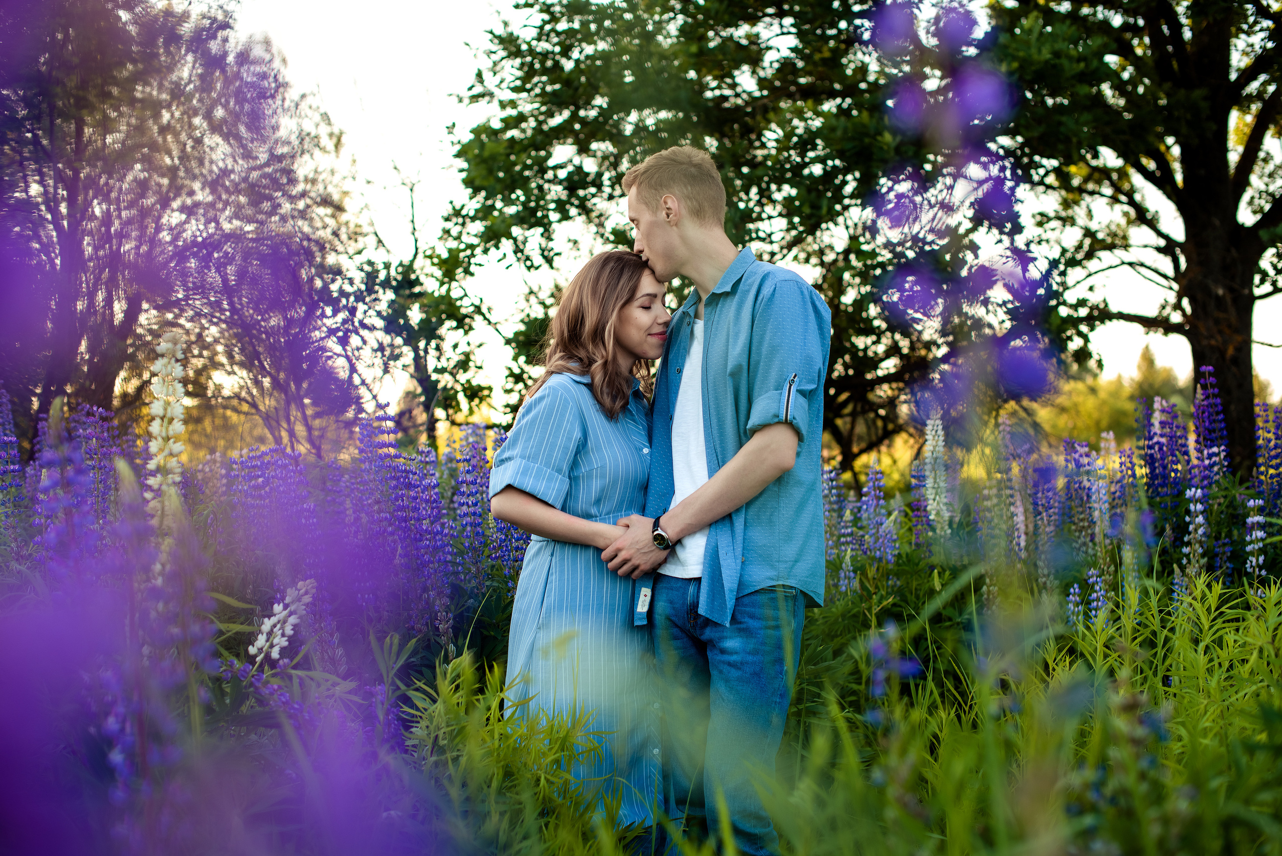 Люпиновая магия. Наталья и Сергей. Семейный Фотограф в Туле Юлия Федотова
