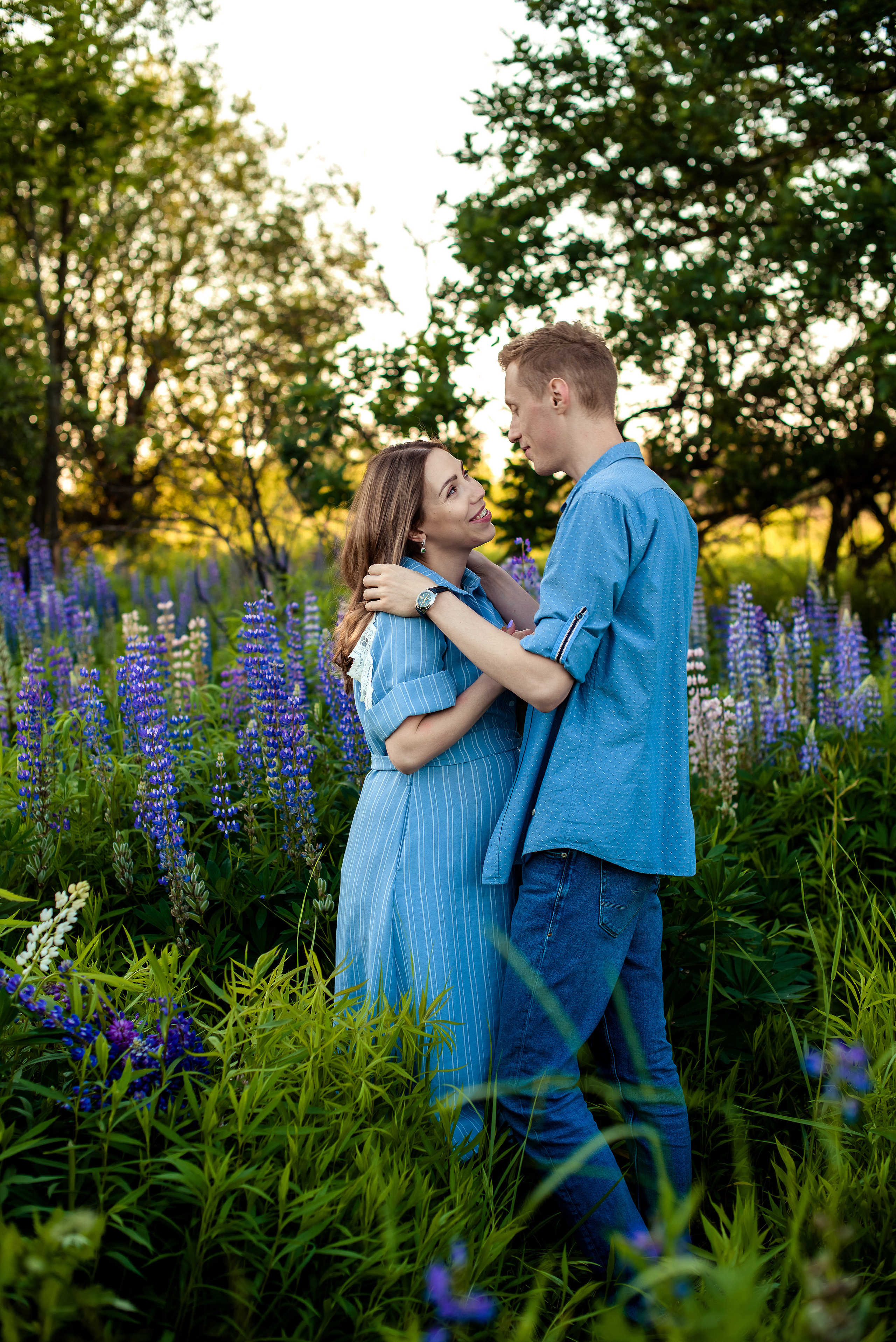 Люпиновая магия. Наталья и Сергей. Семейный Фотограф в Туле Юлия Федотова