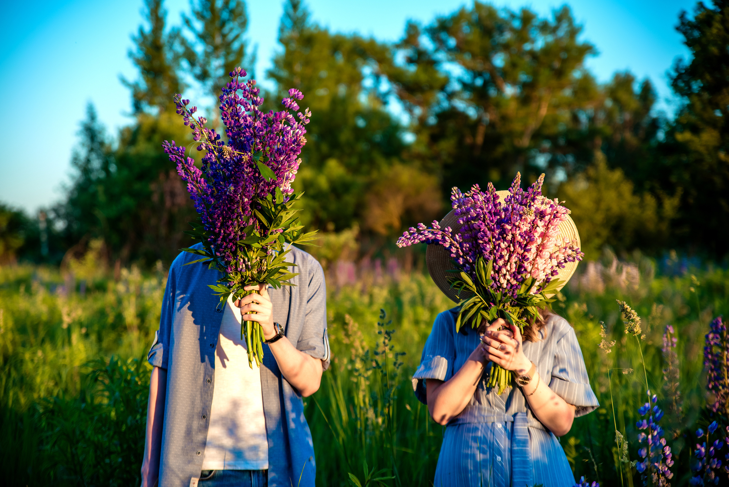 Люпиновая магия. Наталья и Сергей. Семейный Фотограф в Туле Юлия Федотова