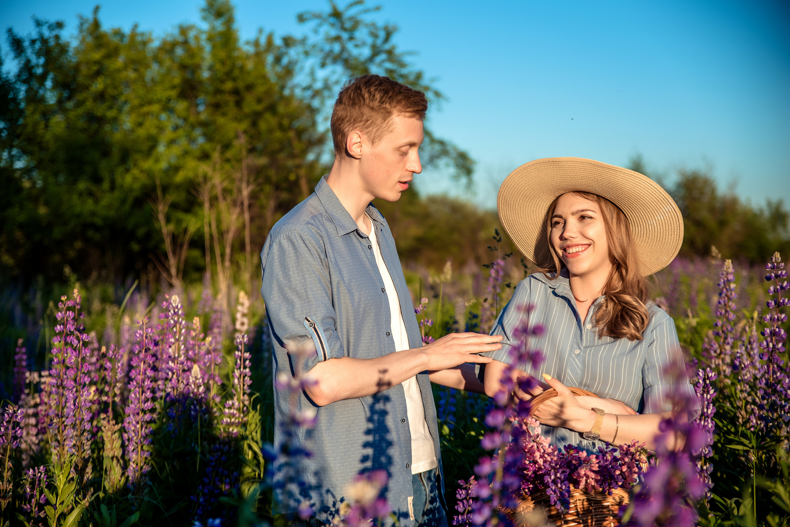 Люпиновая магия. Наталья и Сергей. Семейный Фотограф в Туле Юлия Федотова