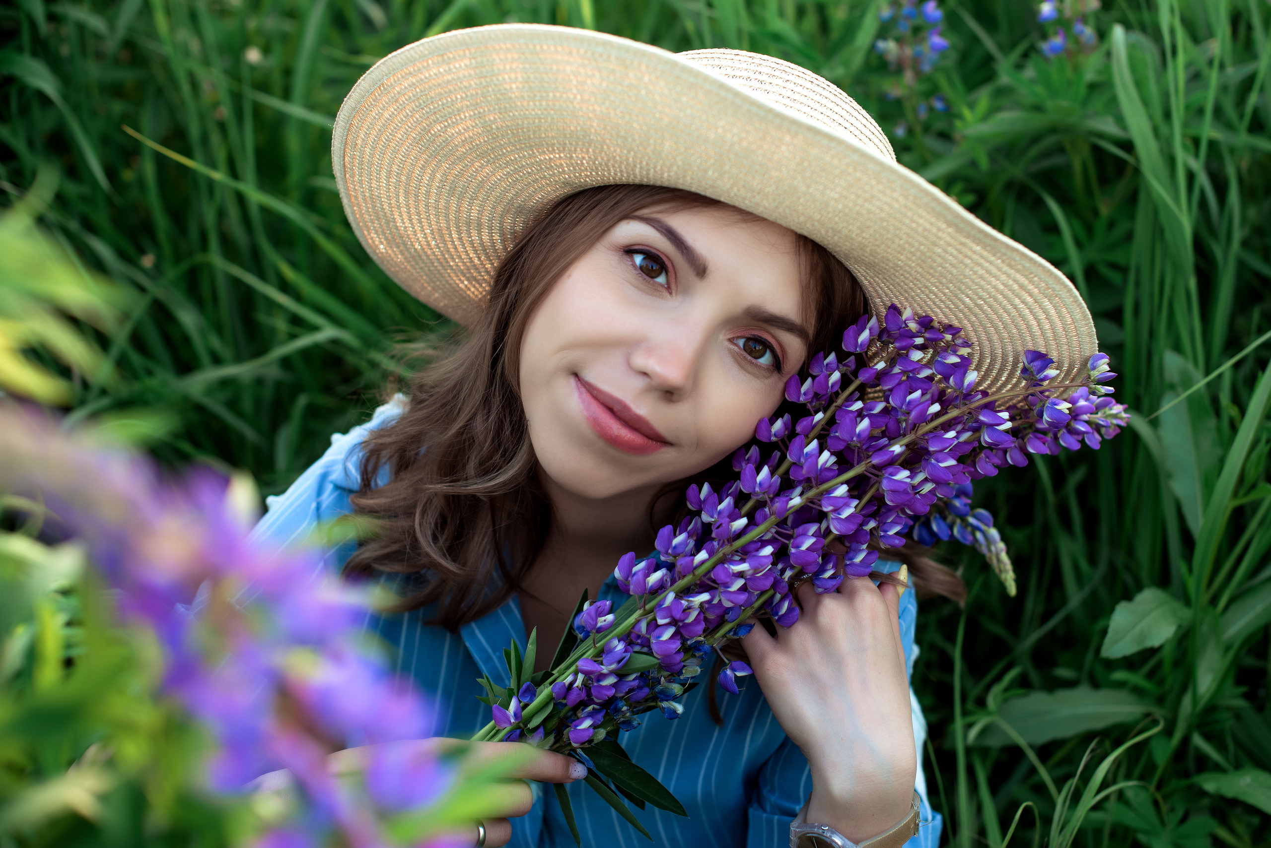 Люпиновая магия. Наталья и Сергей. Семейный Фотограф в Туле Юлия Федотова