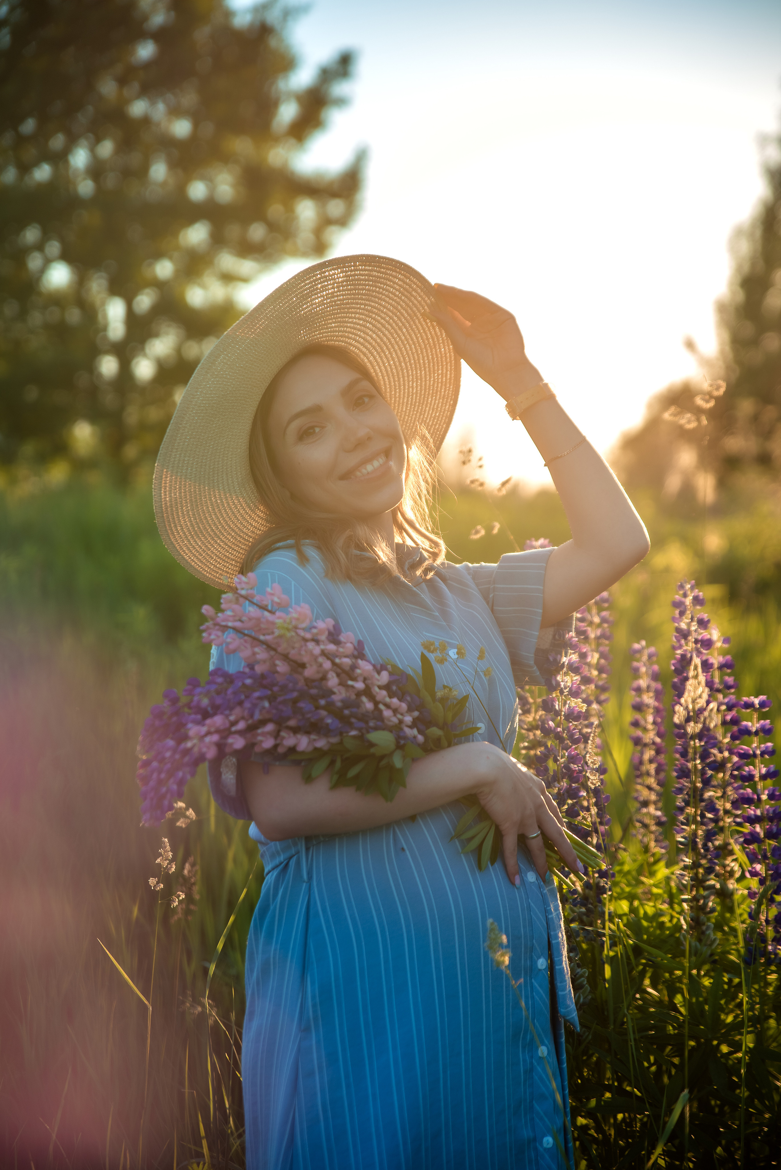Люпиновая магия. Наталья и Сергей. Семейный Фотограф в Туле Юлия Федотова