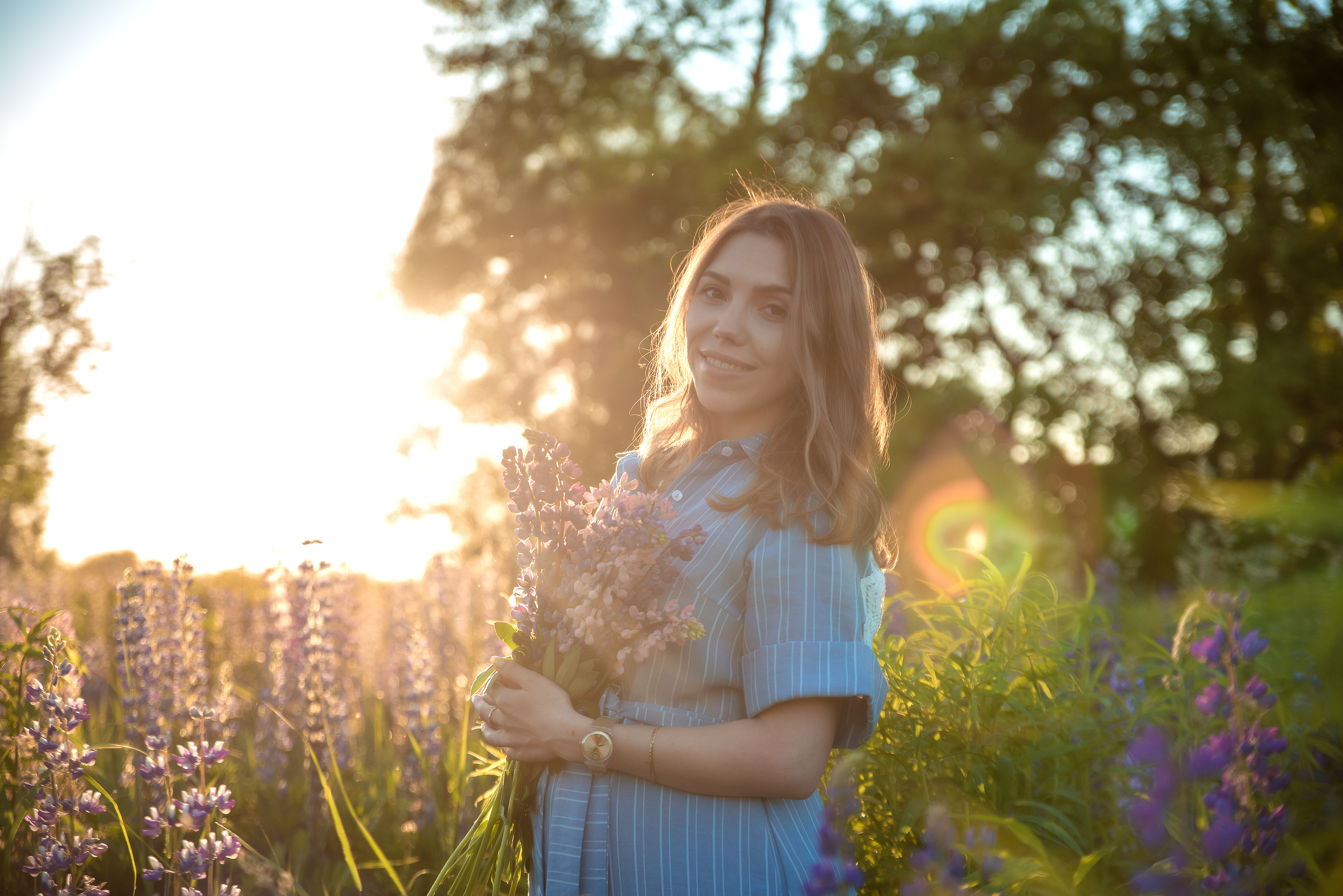 Люпиновая магия. Наталья и Сергей. Семейный Фотограф в Туле Юлия Федотова