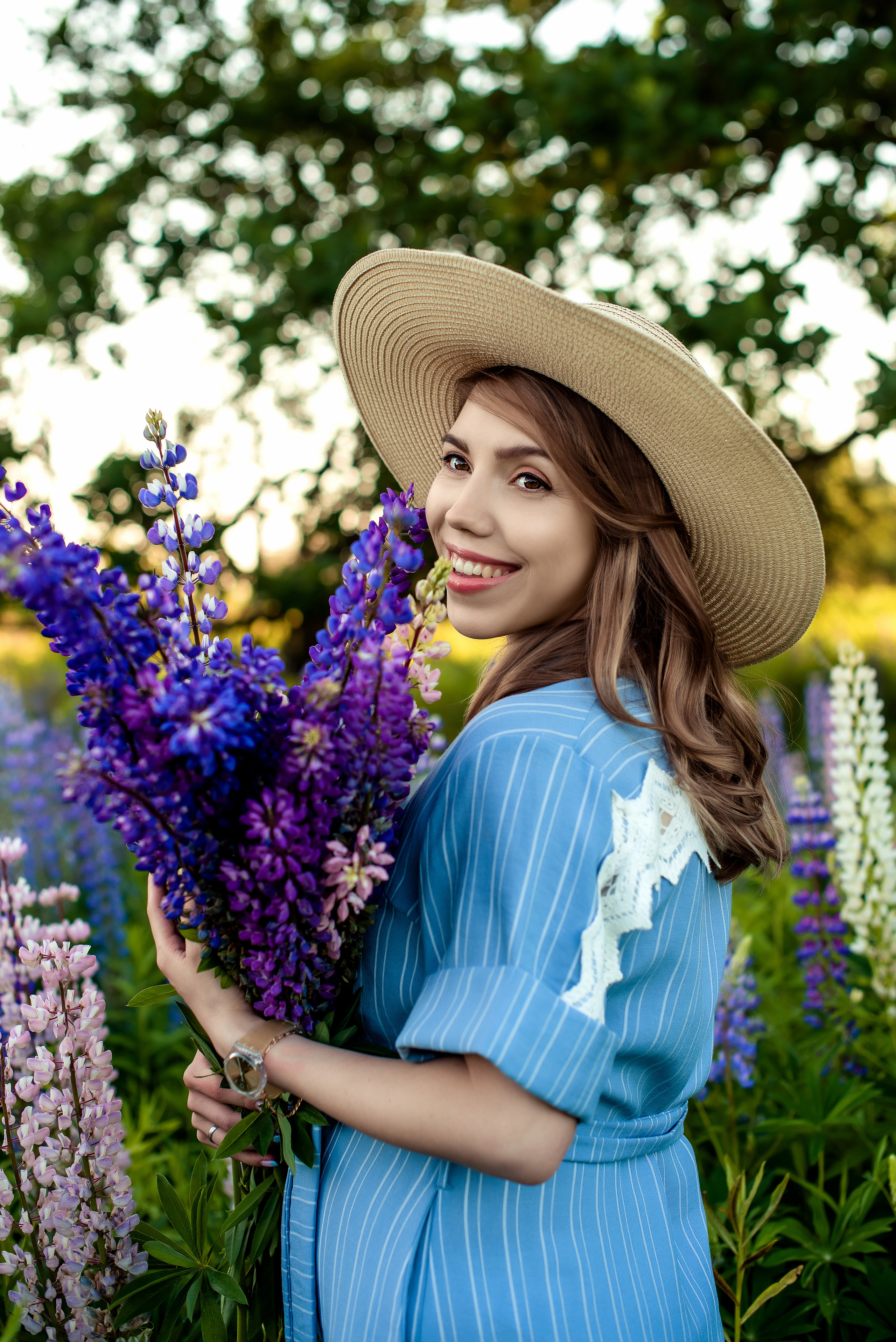 Люпиновая магия. Наталья и Сергей. Семейный Фотограф в Туле Юлия Федотова