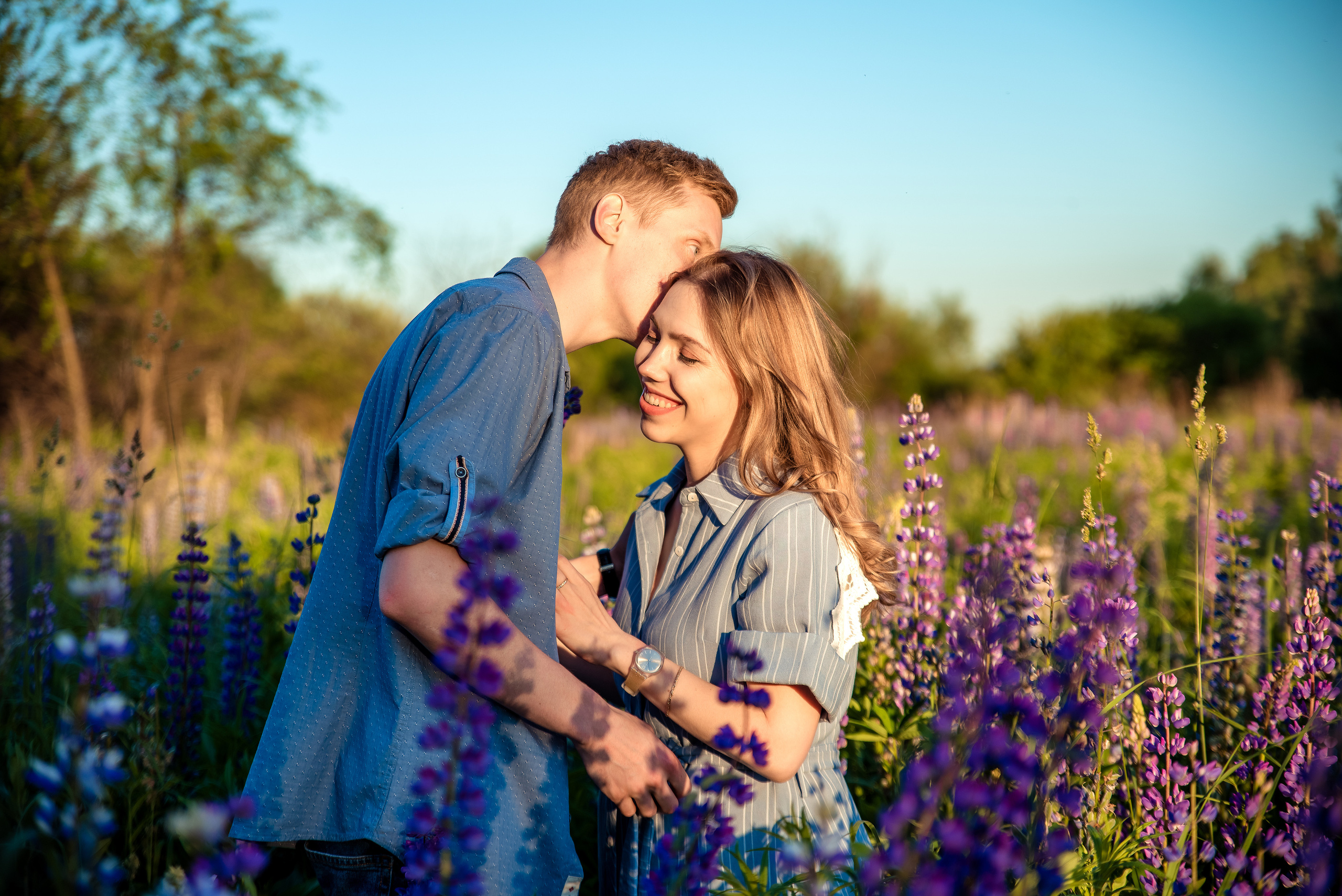 Люпиновая магия. Наталья и Сергей. Семейный Фотограф в Туле Юлия Федотова