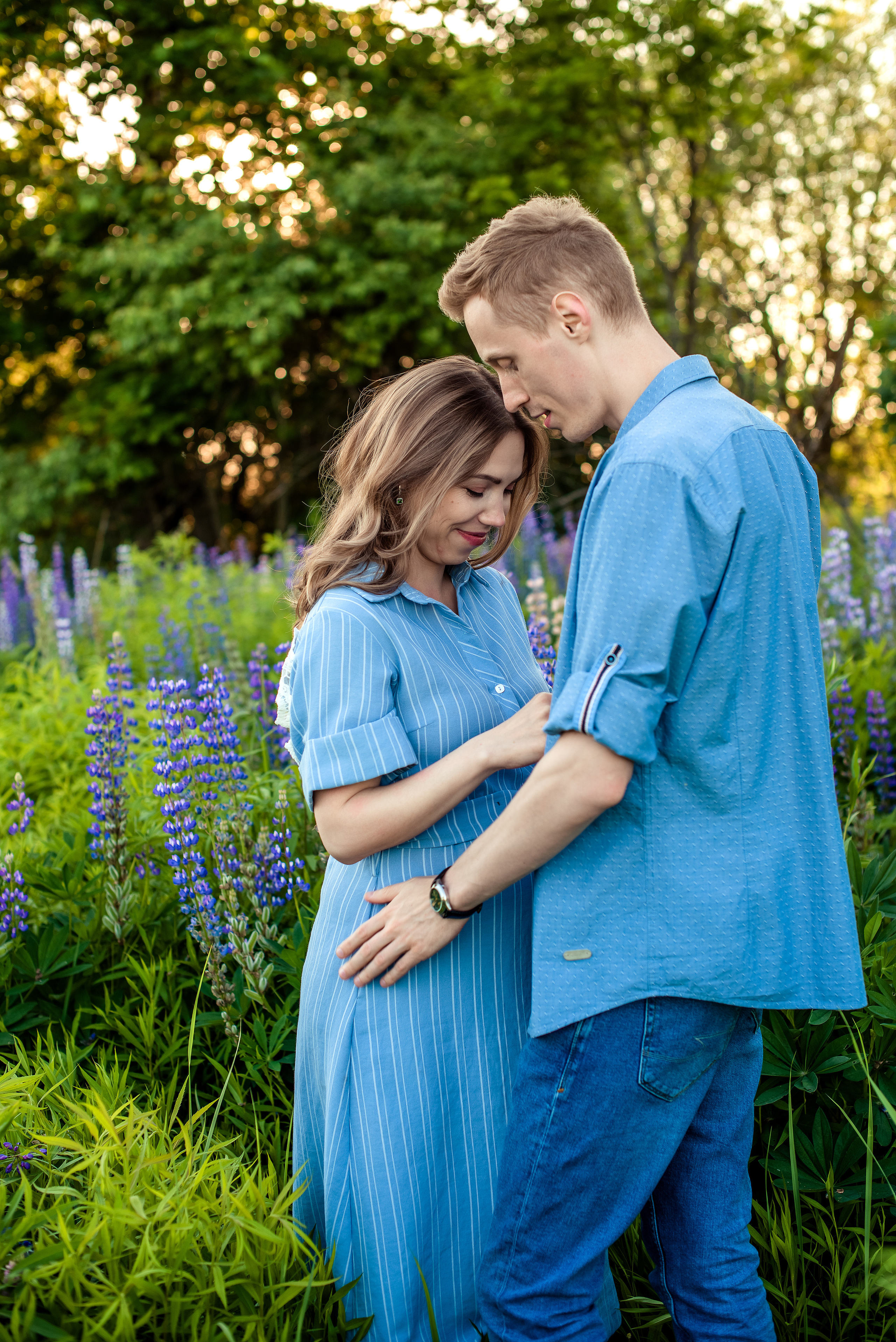 Люпиновая магия. Наталья и Сергей. Семейный Фотограф в Туле Юлия Федотова