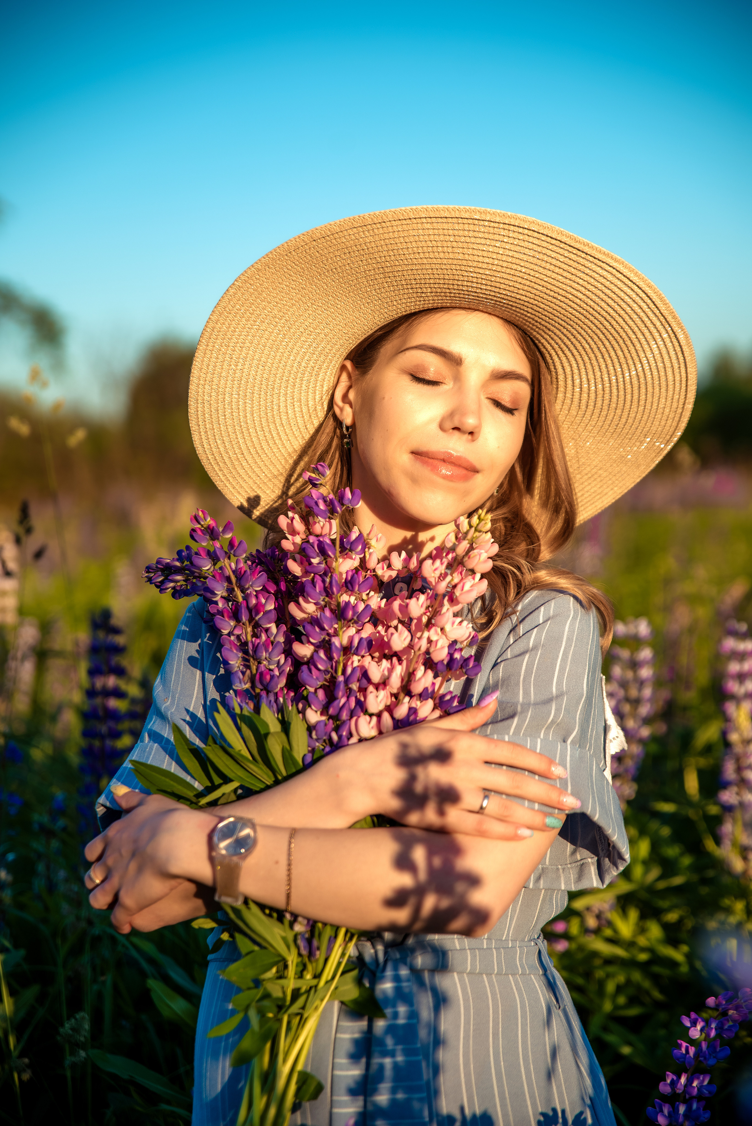 Люпиновая магия. Наталья и Сергей. Семейный Фотограф в Туле Юлия Федотова