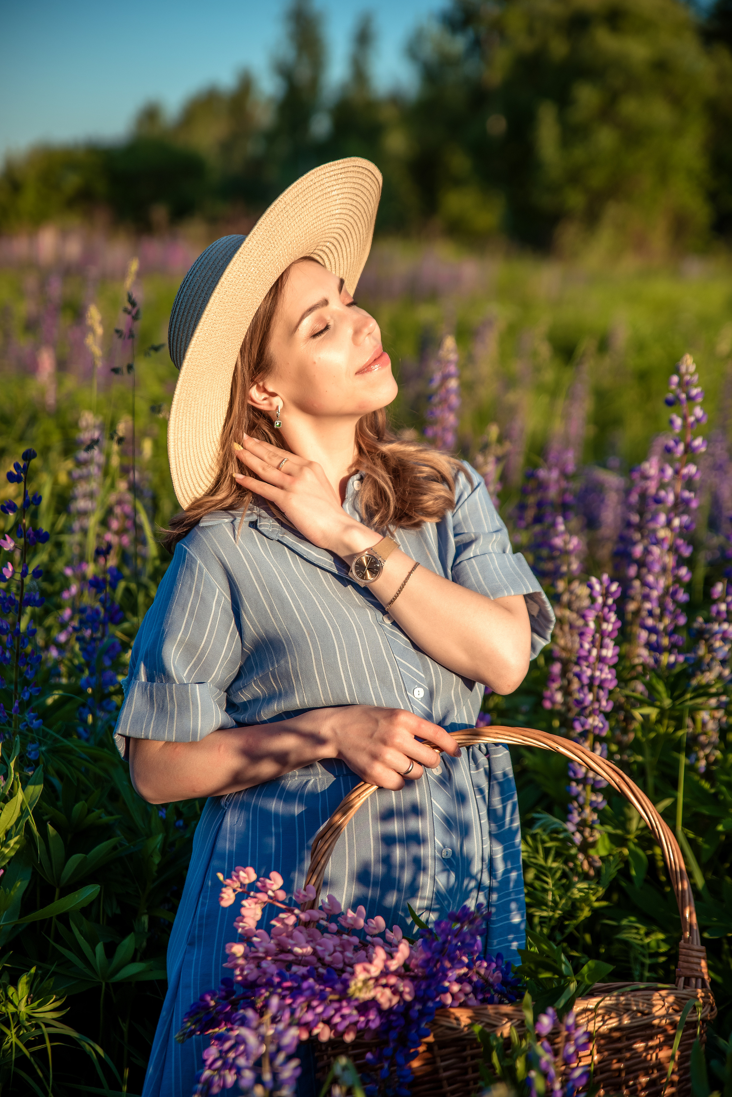 Люпиновая магия. Наталья и Сергей. Семейный Фотограф в Туле Юлия Федотова