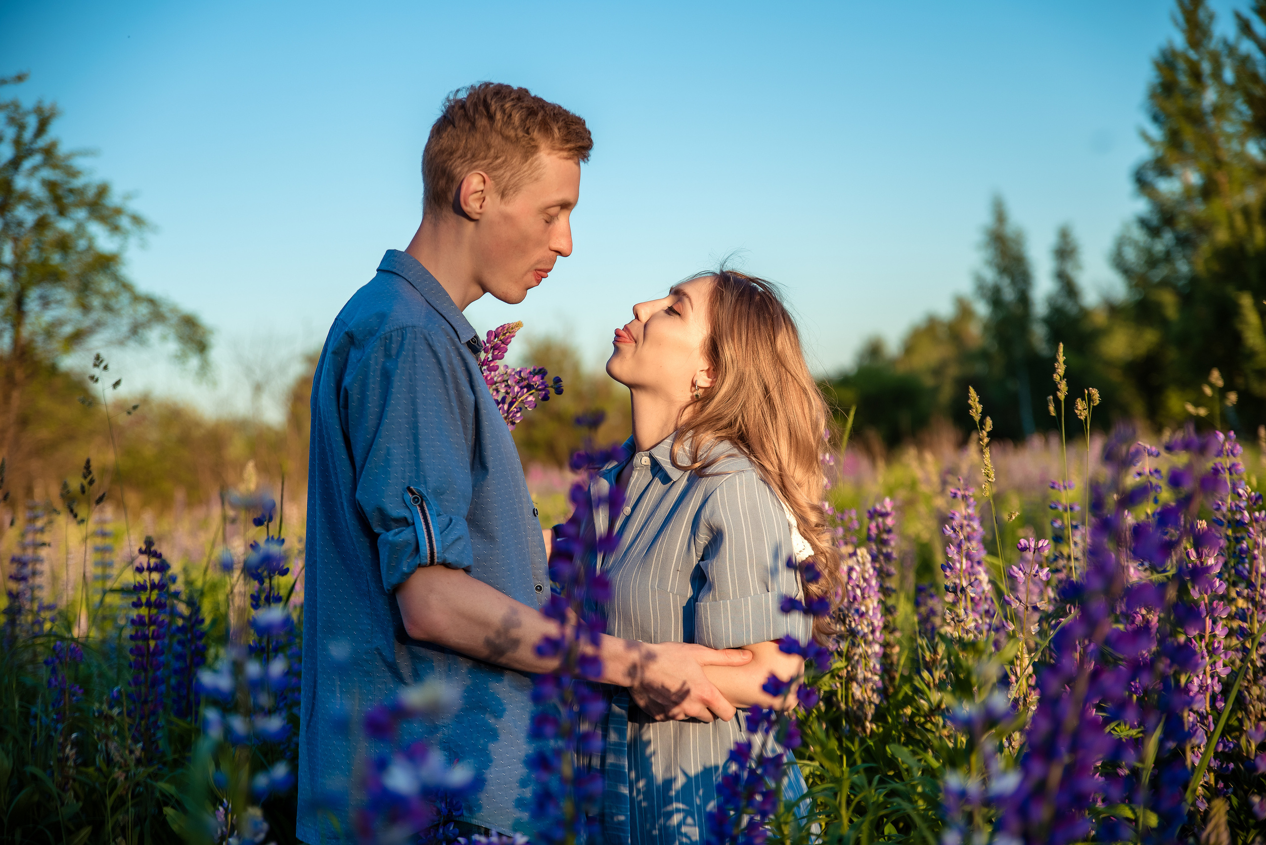 Люпиновая магия. Наталья и Сергей. Семейный Фотограф в Туле Юлия Федотова